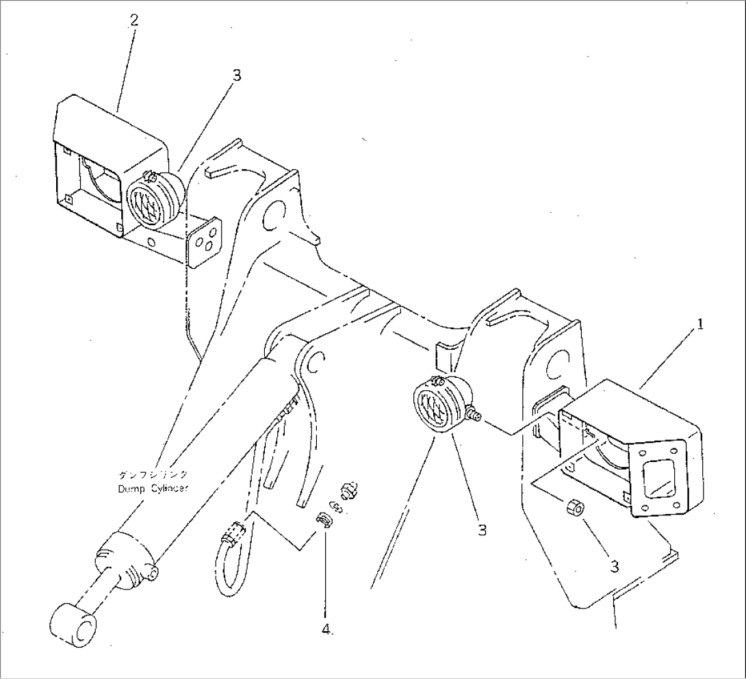 BOTH SIDE DUMP BUCKET RELATED PARTS(#10001-30219)