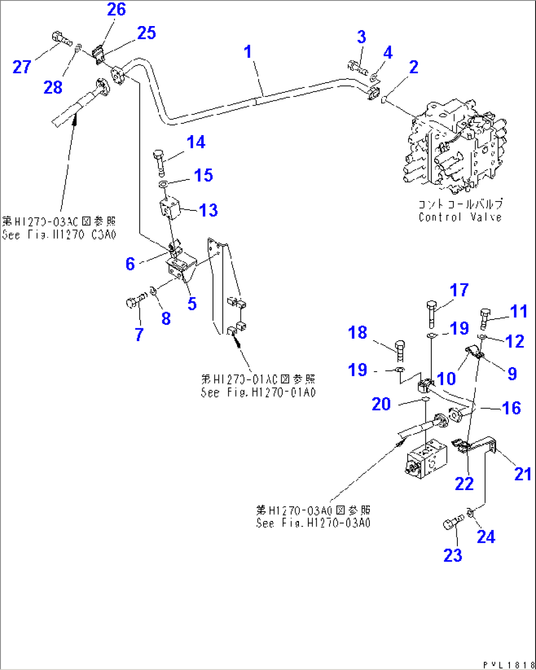 ATTACHMENT LINE (VALVE SAIDE)