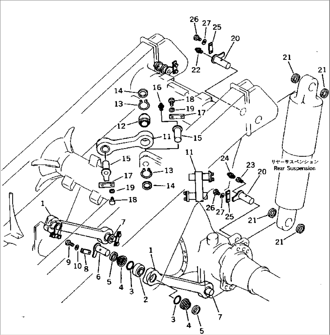 REAR AXLE SUPPORT