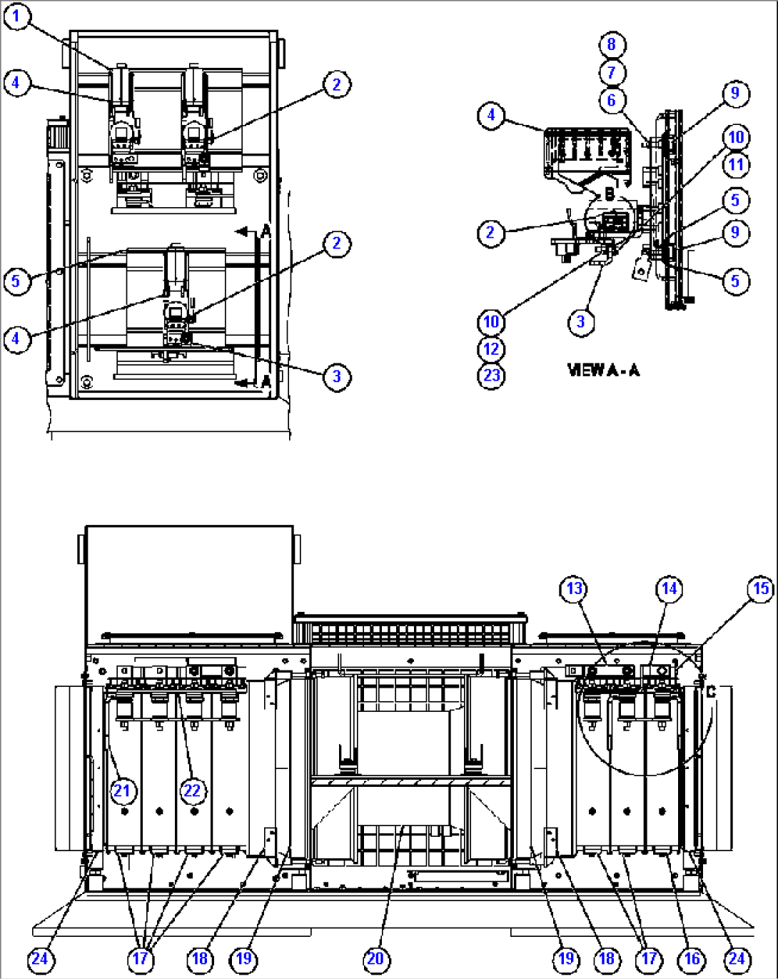 RETARDING GRID ASSEMBLY - 3 STEP -2 (PC2187)