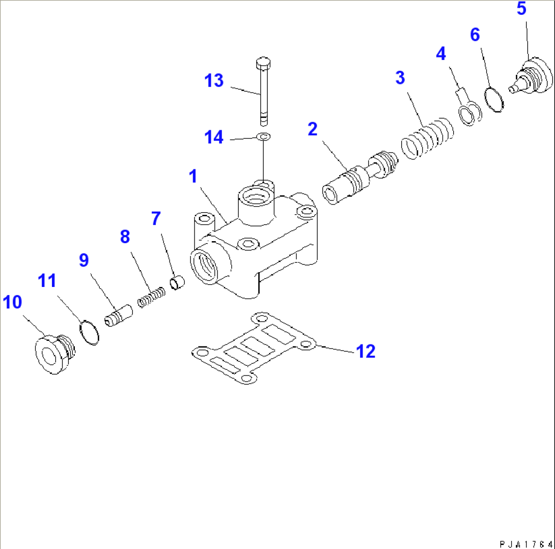STEERING REDUCING VALVE(#3001-)