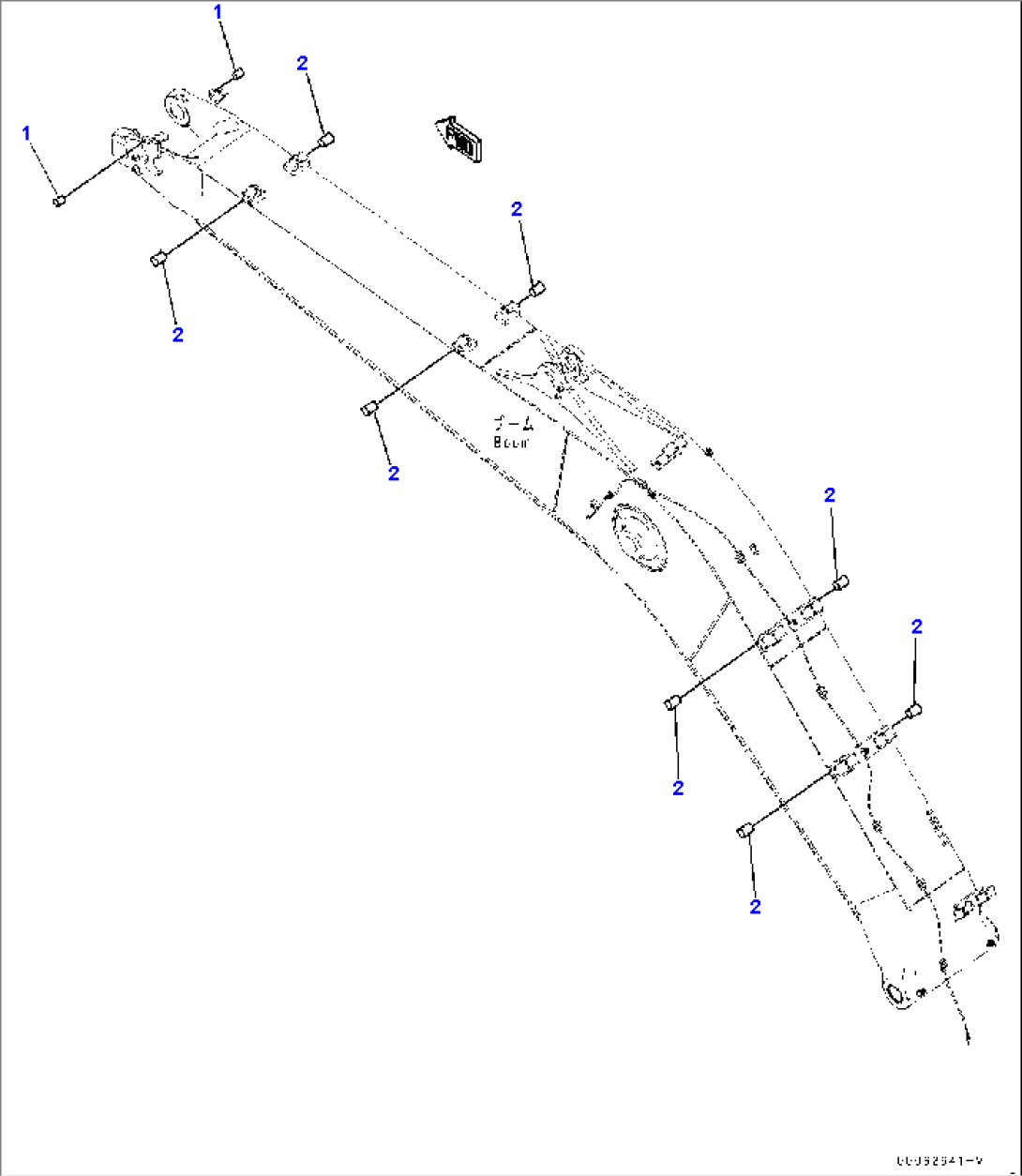 Boom, Attachment Plug (#1118-)