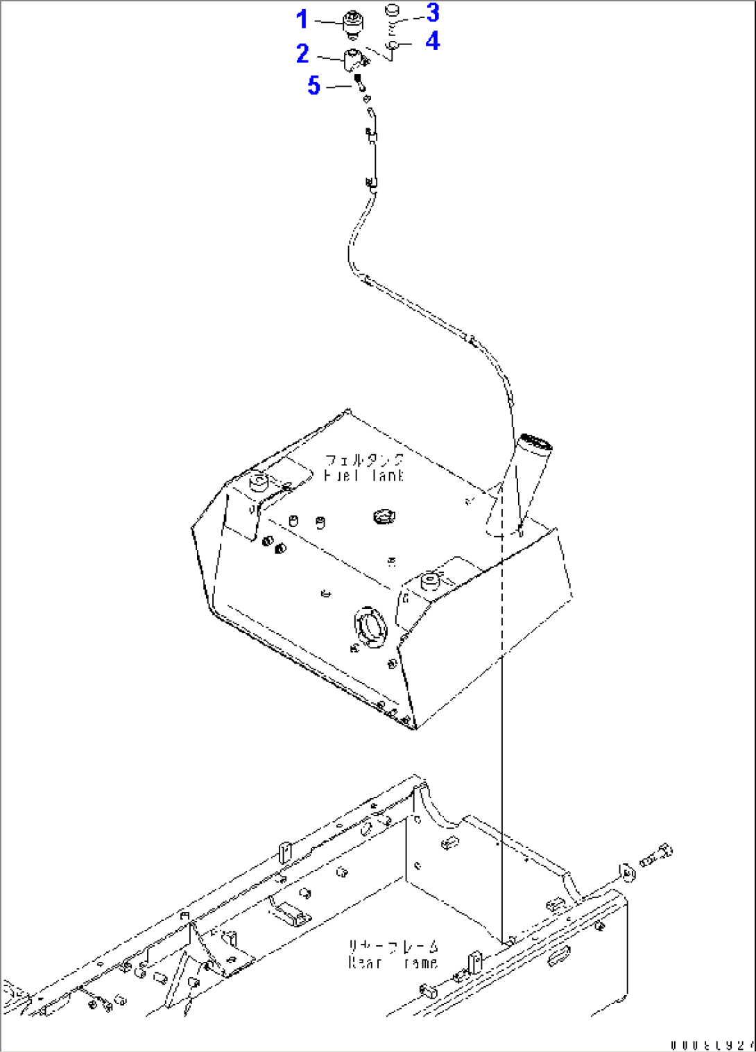 RADIATOR (BREATHER FOR FUEL TANK) (FOR WIDE CORE RADIATOR)(#75001-)