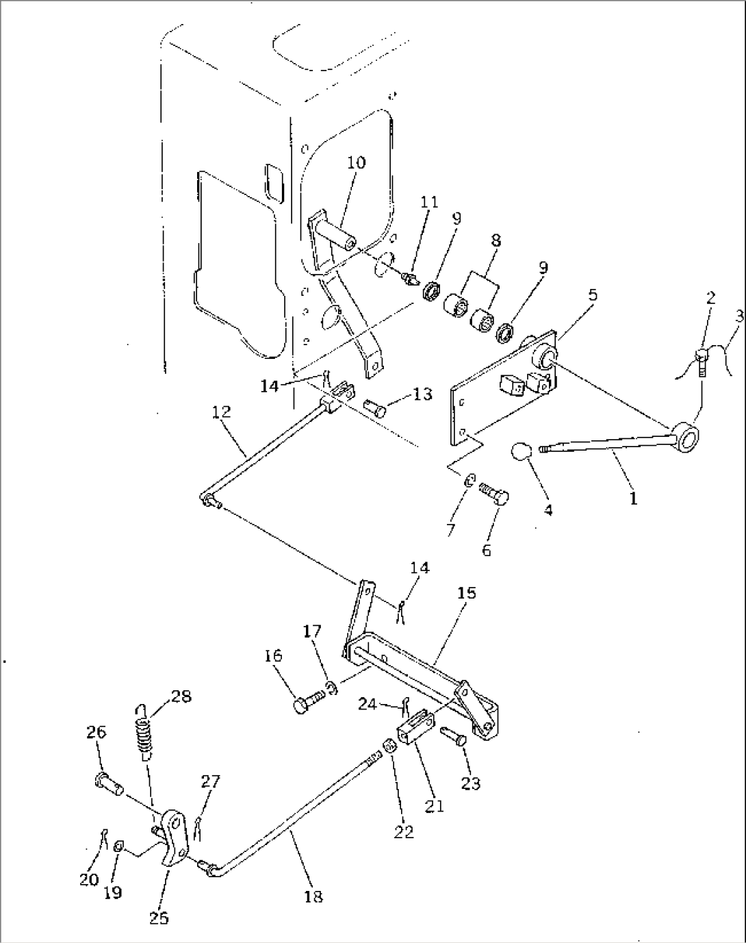 BRAKE LOCK LEVER