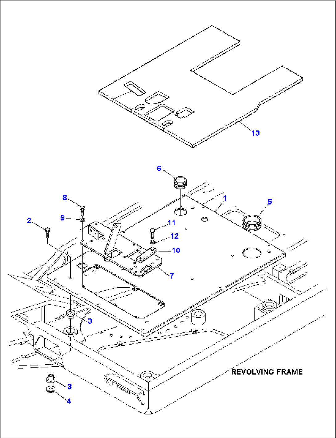 FLOOR PLATE (1/2)