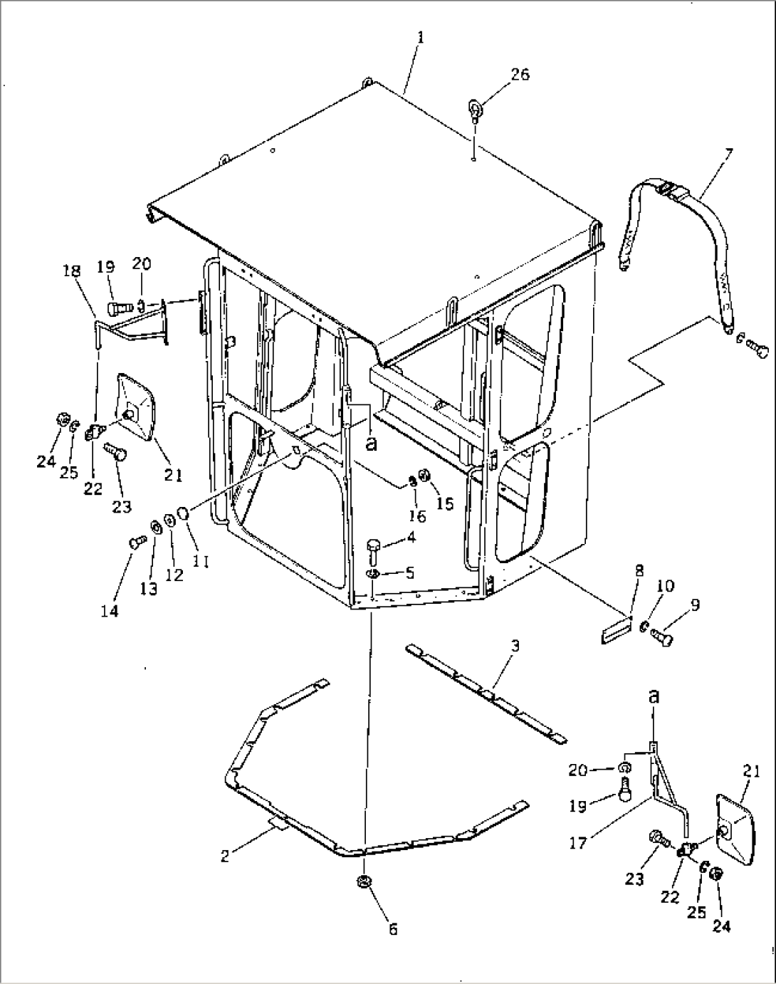 ROPS CAB (1/4)