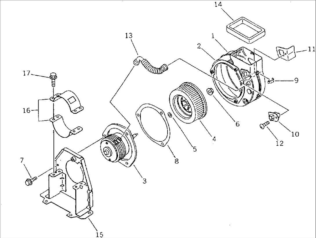 HEATER BLOWER (FOR AIR CONDITIONER AND HEATER)