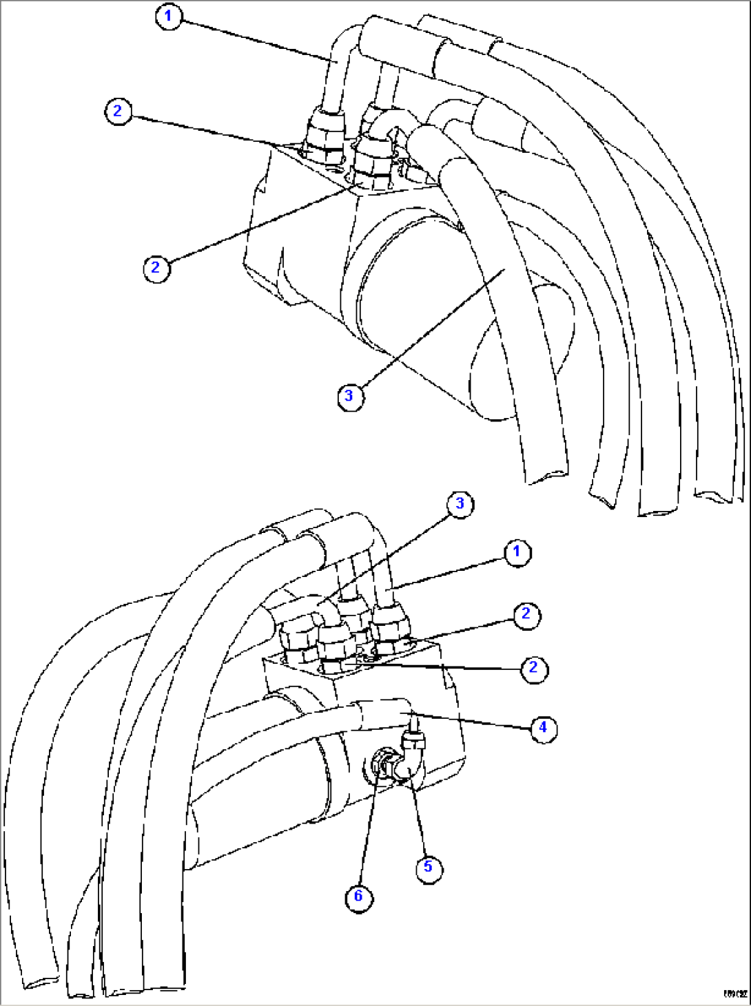 STEERING VALVE PIPING