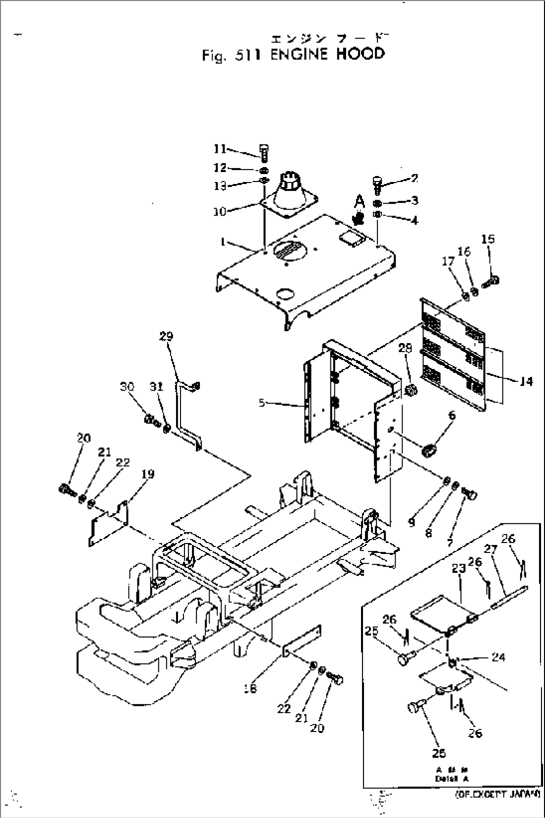 ENGINE HOOD