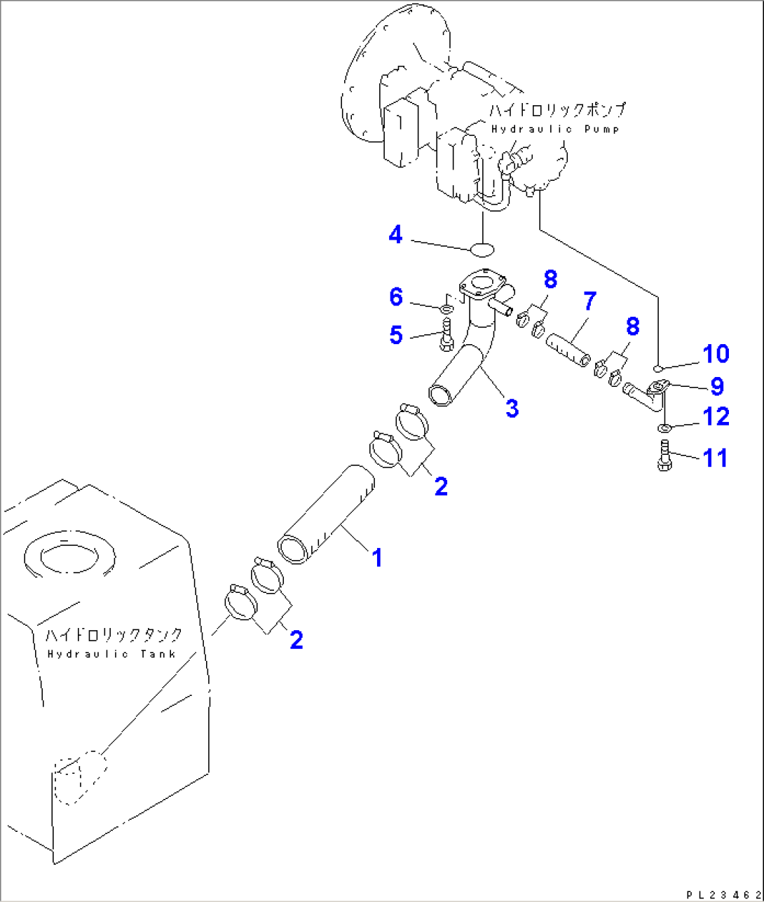 CRUSHER PIPING (4/12) (SUCTION LINE)