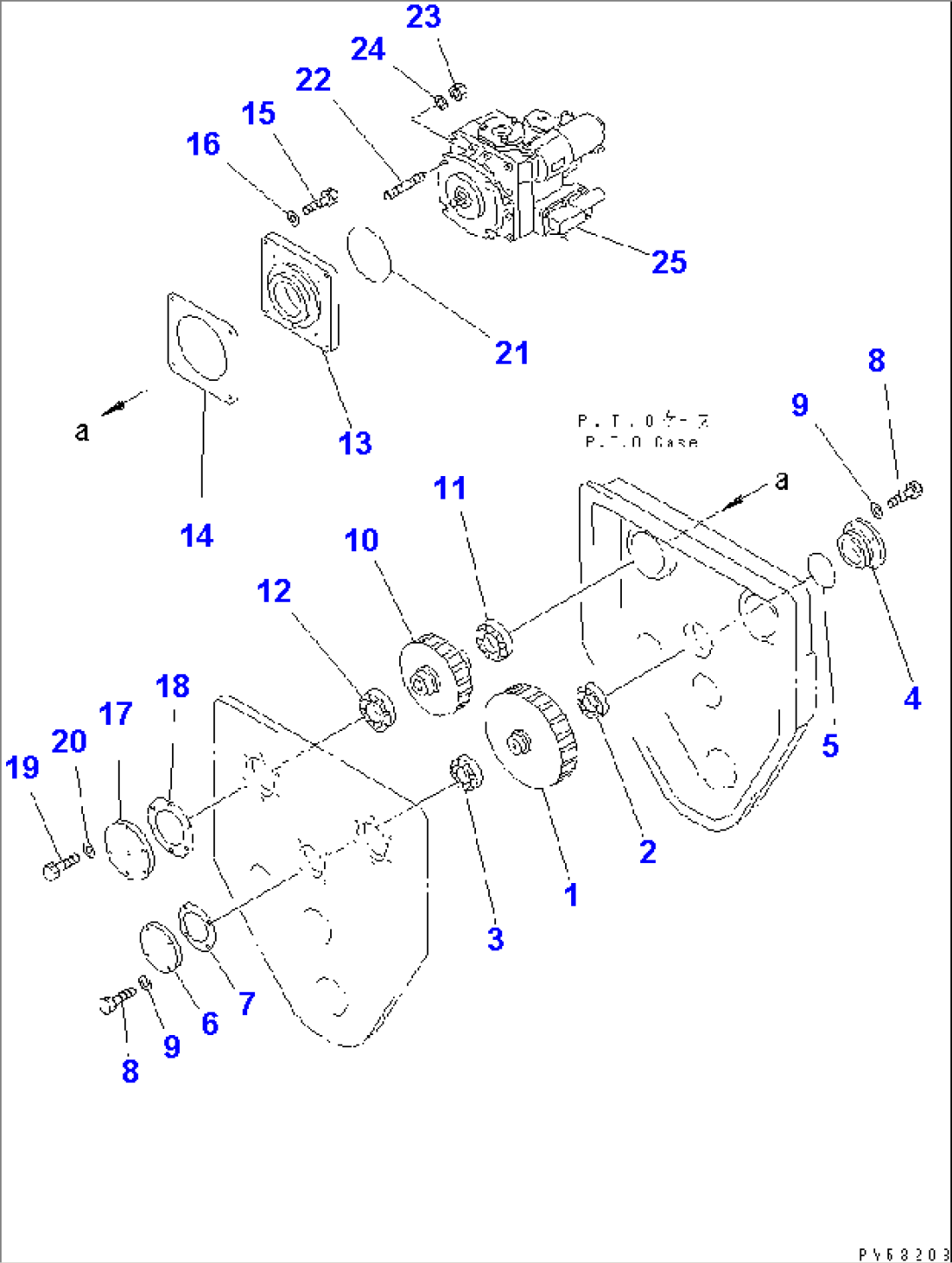 POWER TAKE OFF (4/4) (ROTOR PUMP)