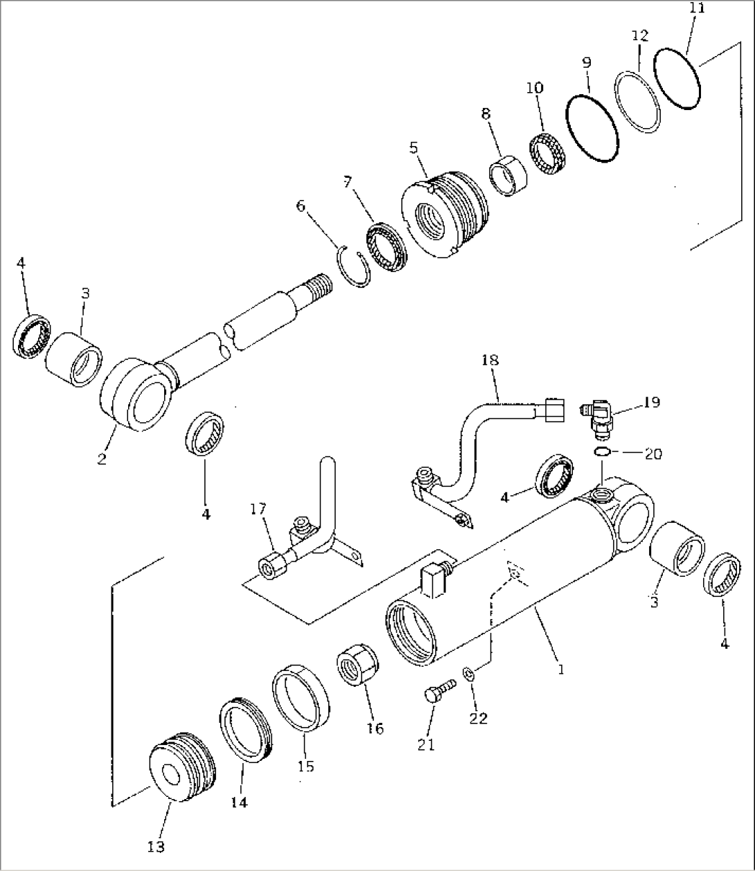 3-POINT HITCH CYLINDER