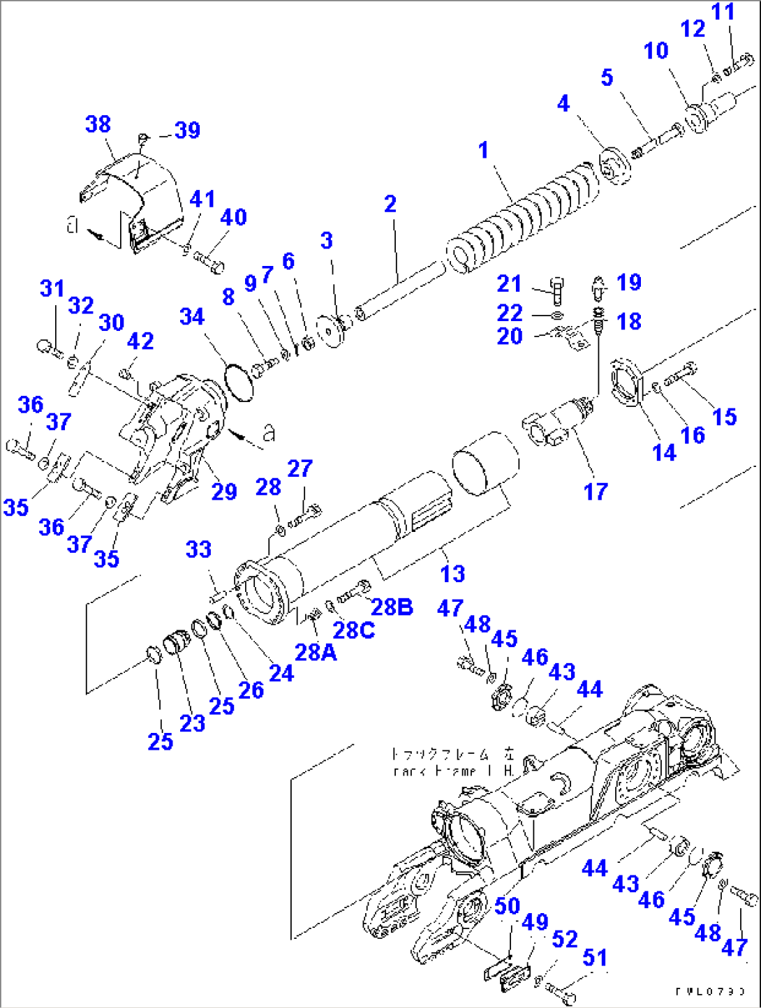 RECOIL SPRING¤ L.H.(#10601-10684)