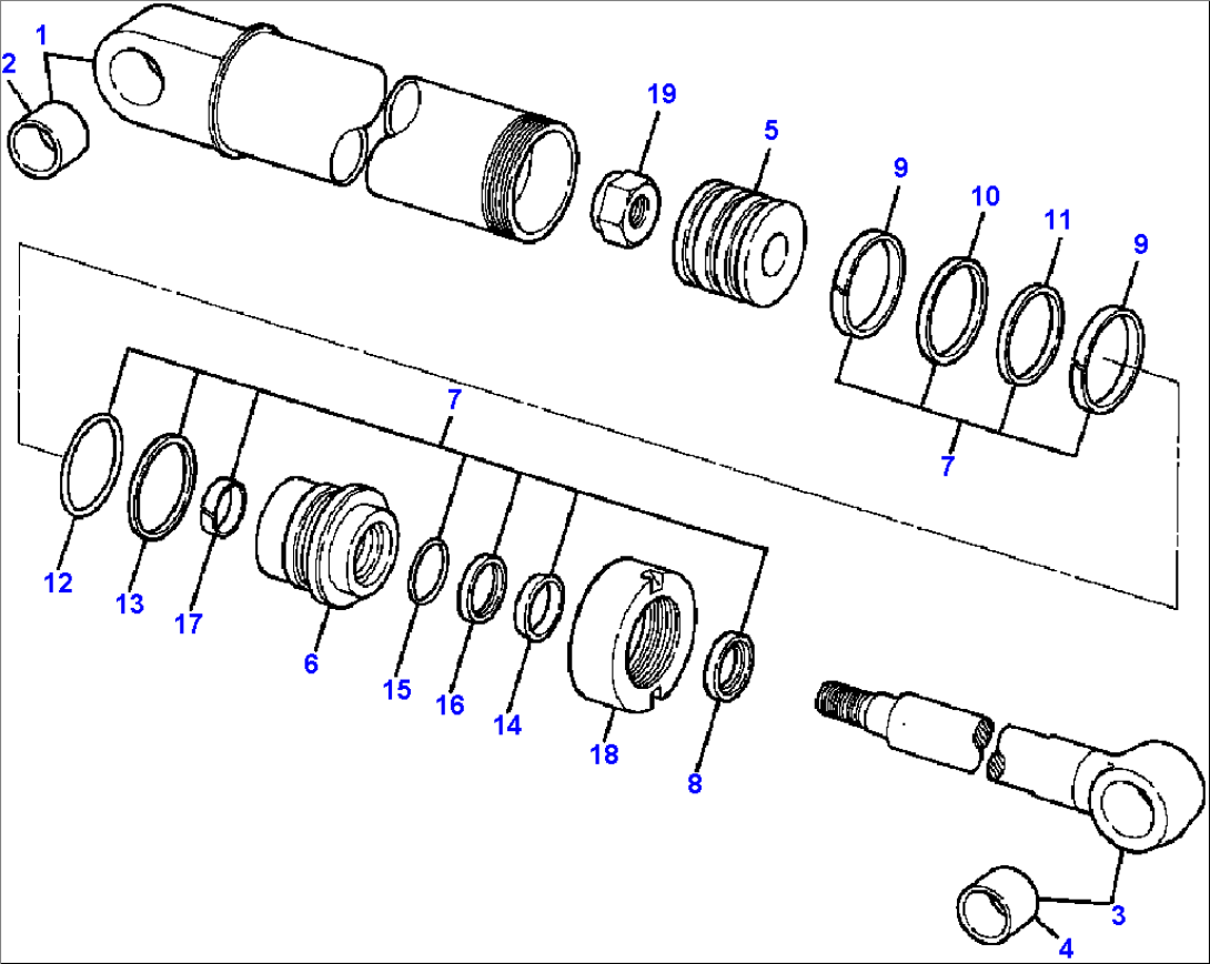 MULTI-PURPOSE BUCKET CYLINDER