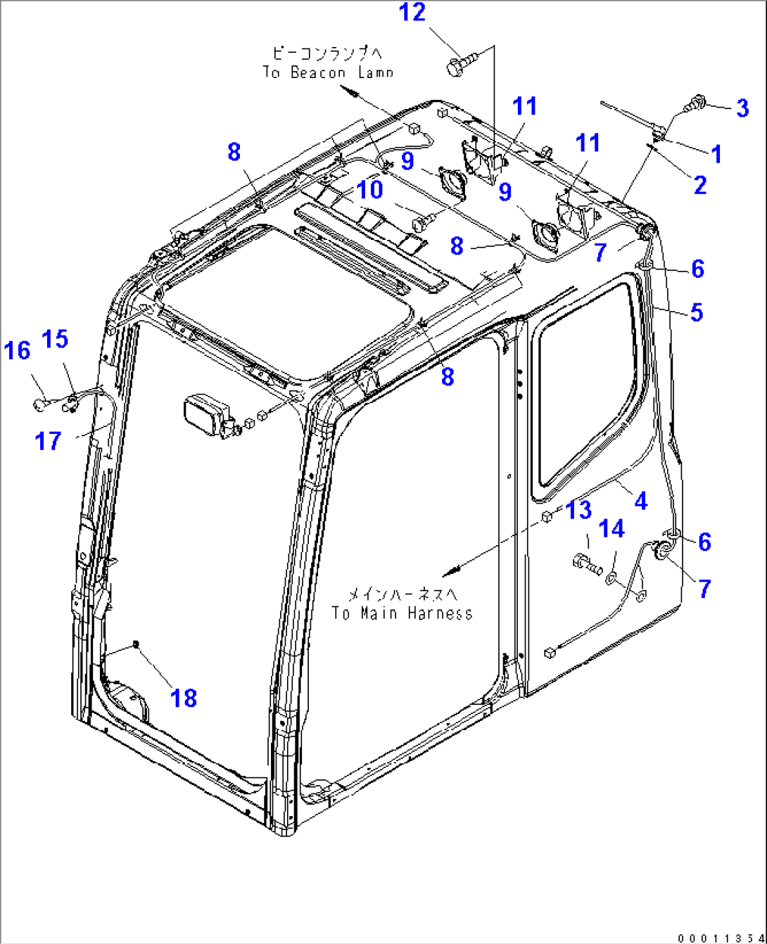 FLOOR FRAME (OPERATOR