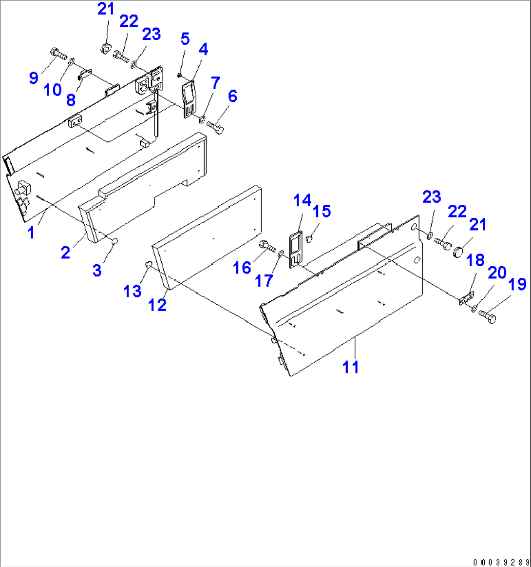 ENGINE SIDE COVER (LOWER) (FOR POOR FUEL) (FOR EU)
