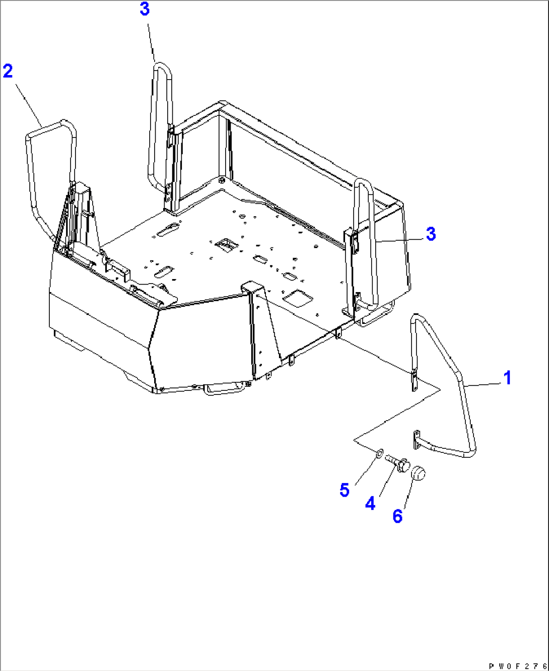 COMPARTMENT (HAND RAIL)