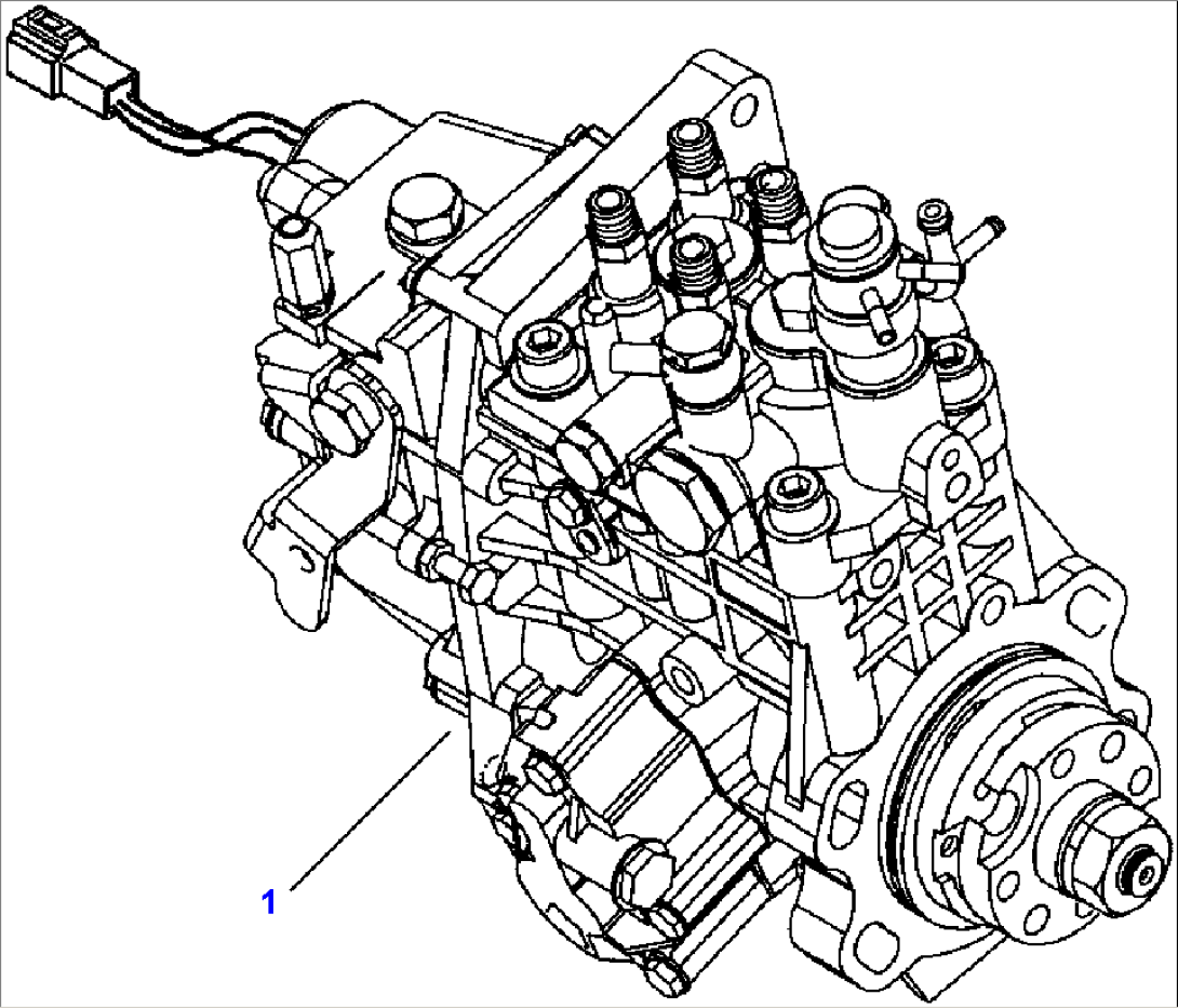 FIG. A0133-01A3 ENGINE - FUEL INJECTION PUMP