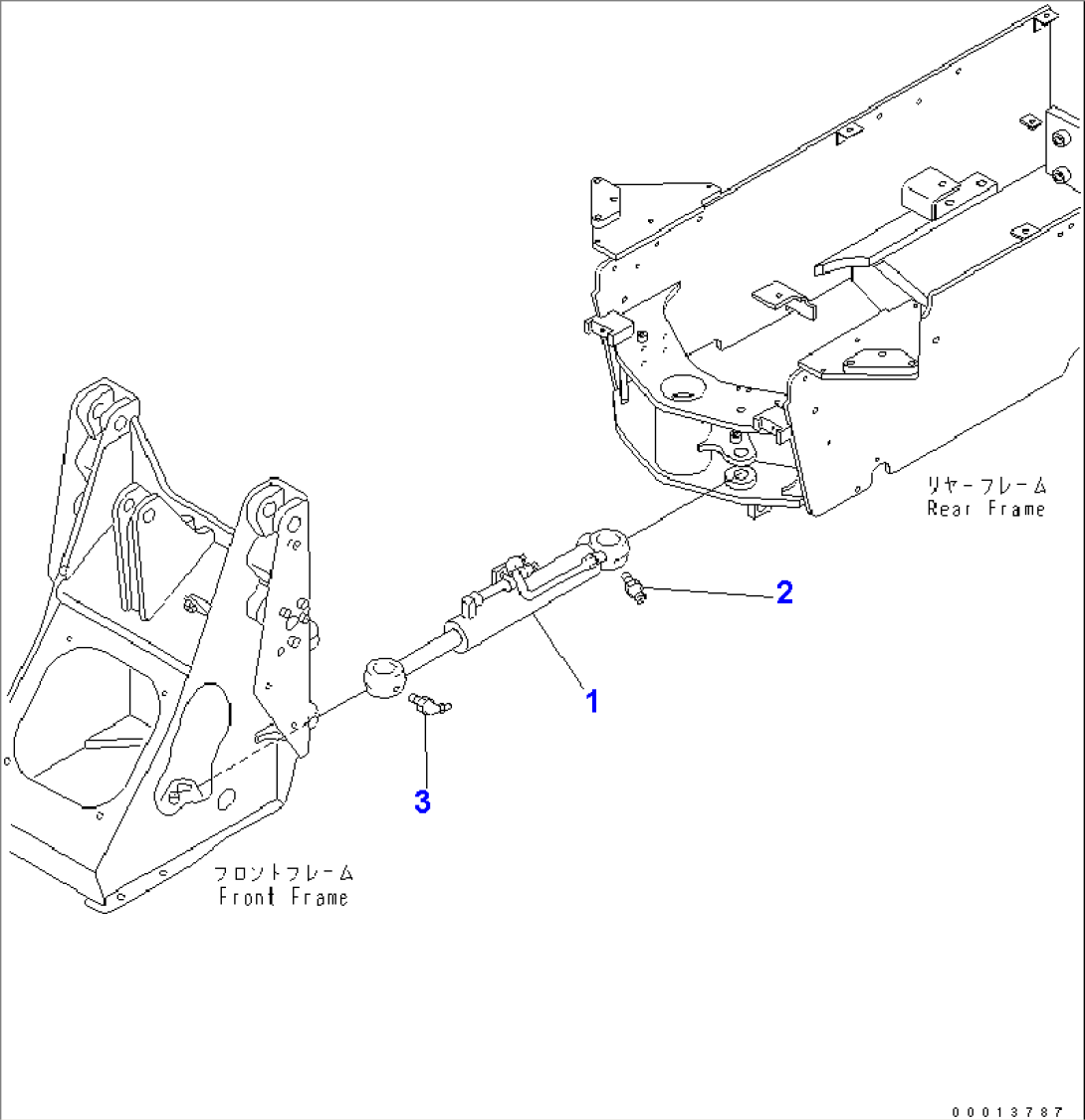 STEERING CYLINDER (FOR NORTH AMERICA)