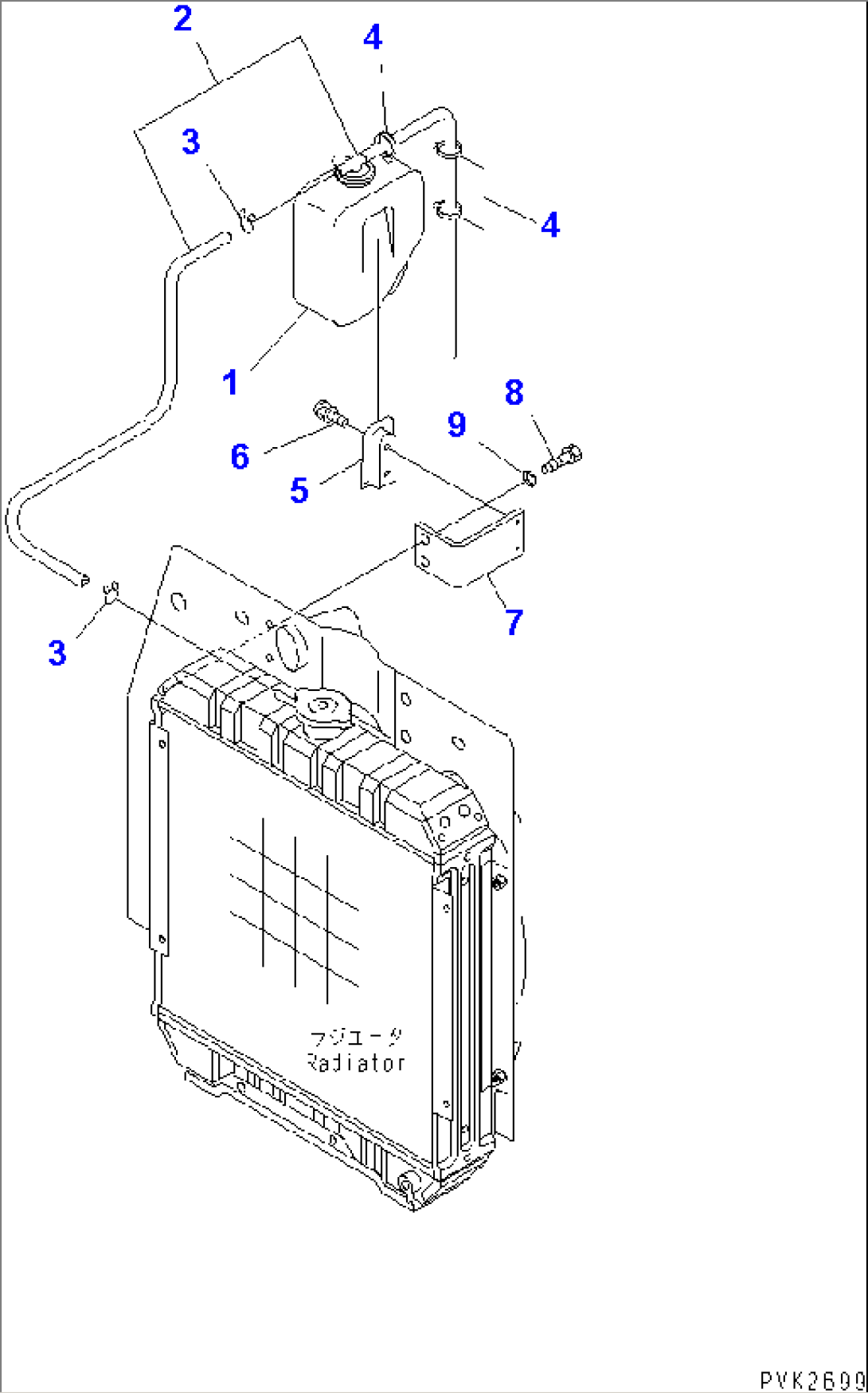 COOLING (SUB TANK)