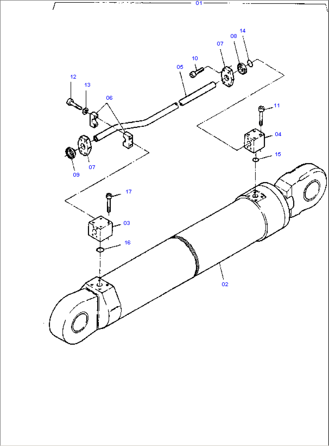 Stick Cylinder with Pipes