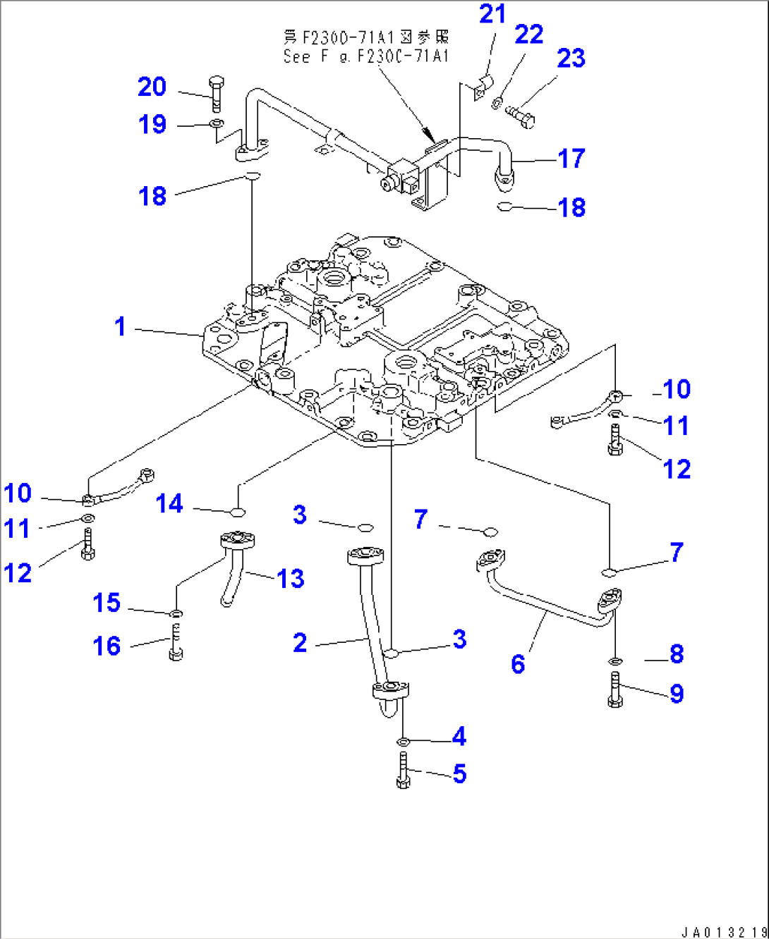 CLUTCH AND BRAKE (STEERING COVER) (1/2)(#(103590)-)