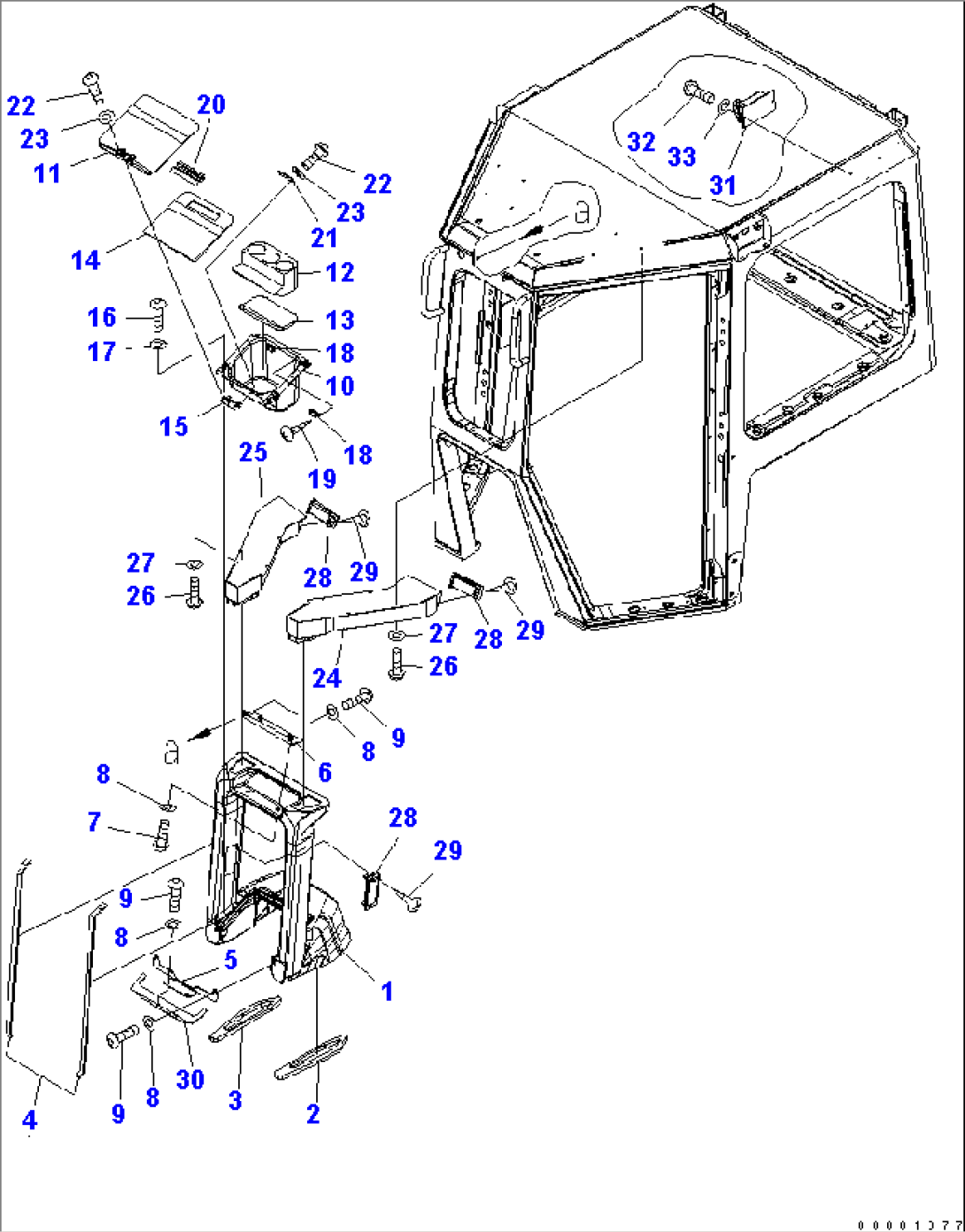 CAB (AIR-CONDTIONER DUCT)