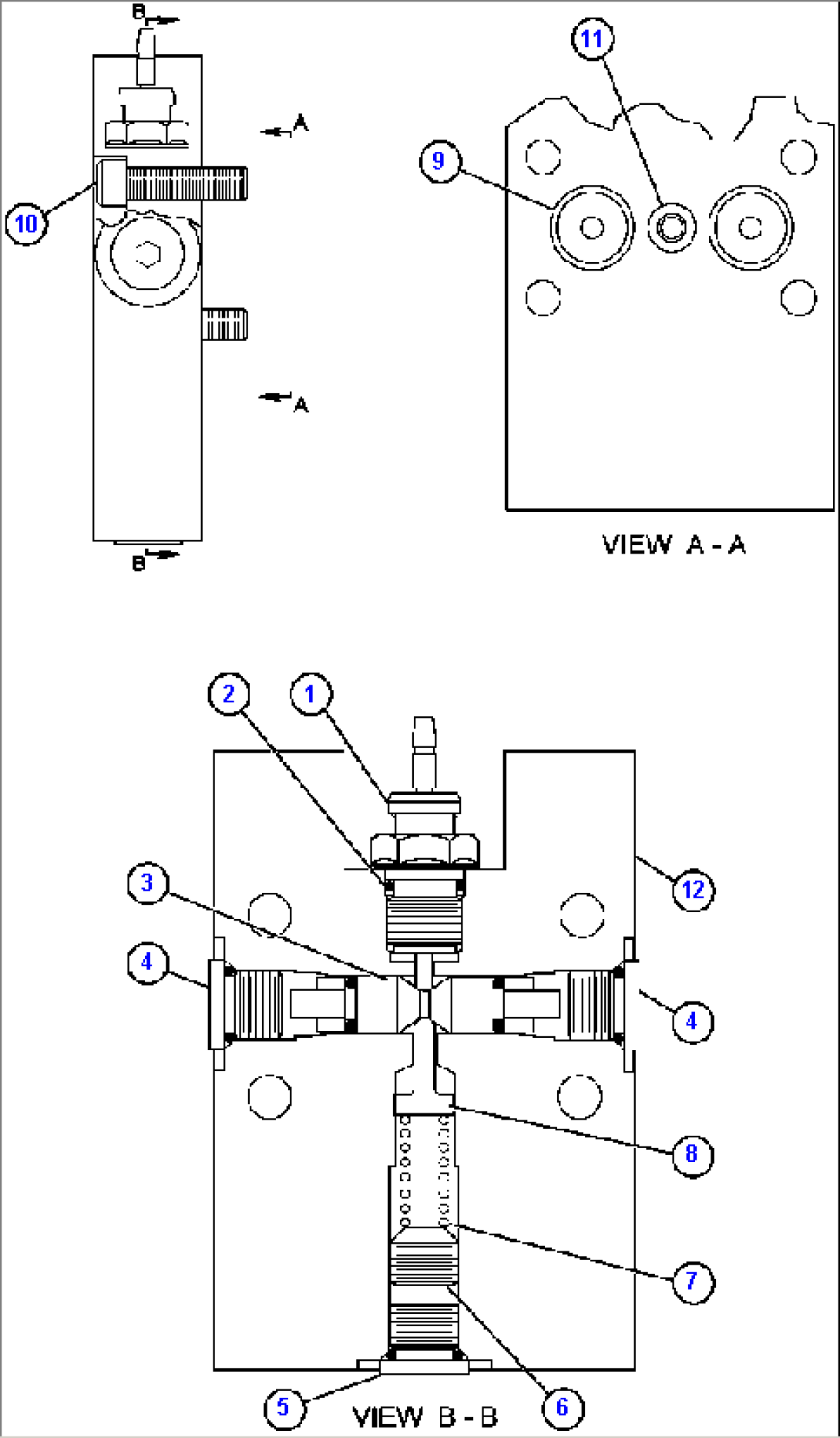 DIFF. SWITCH ASSM (BRAKE VALVE) (BF4593)