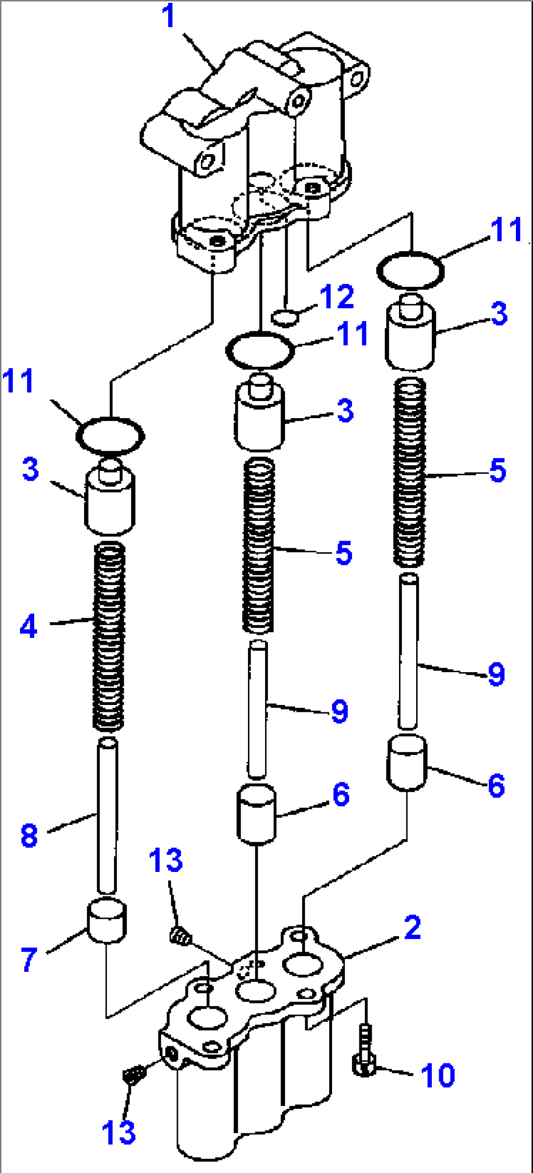 FIG. F4350-63A0 TRANSMISSION - ACCUMULATOR VALVE