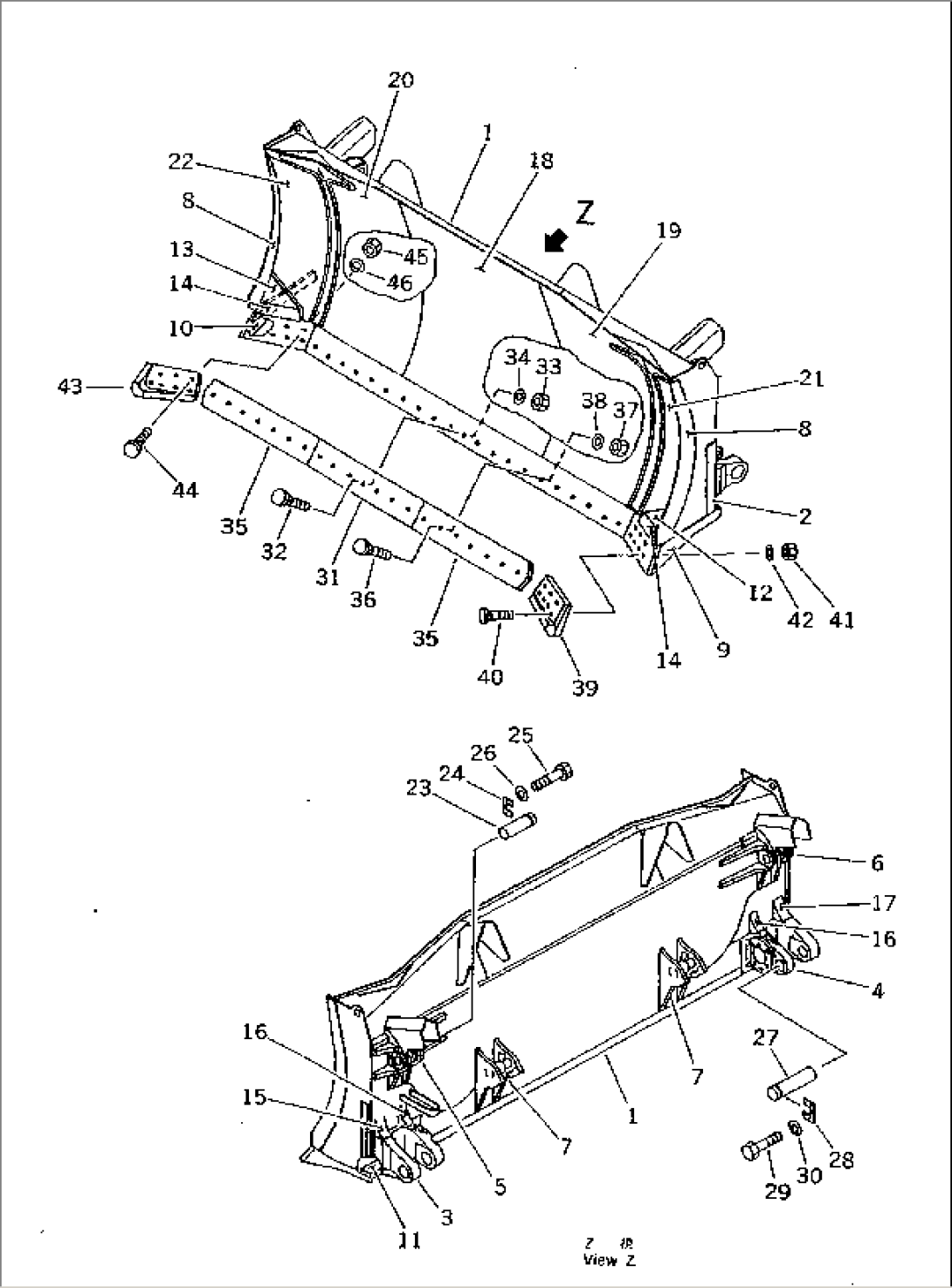 SEMI U-BLADE (REINFORCED TYPE)