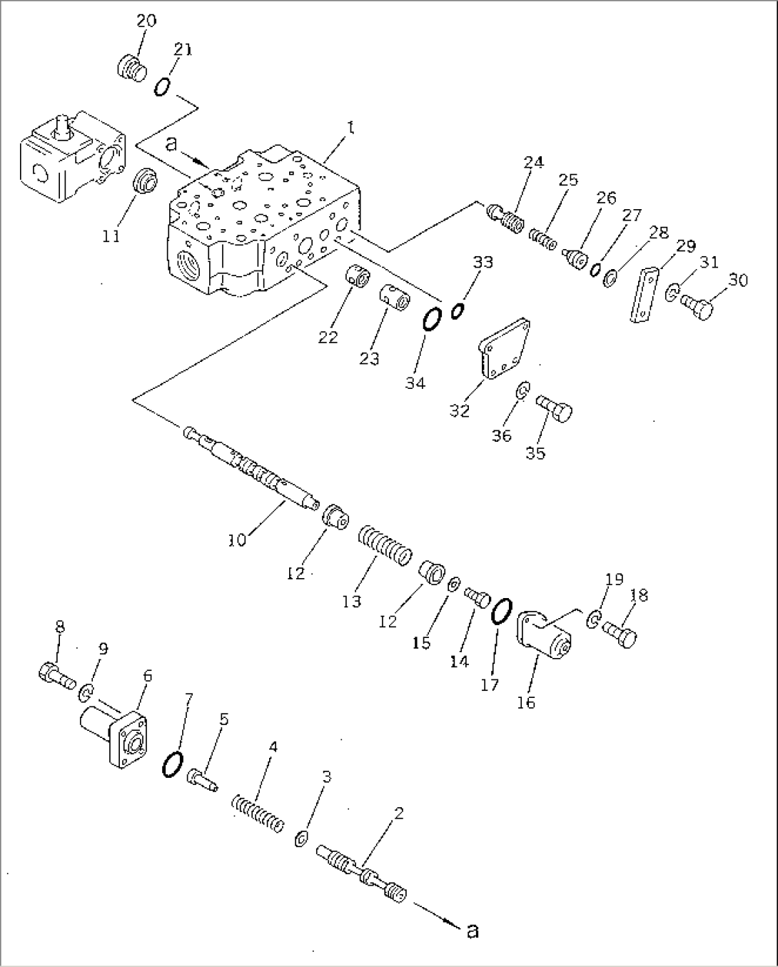 STEERING DEMAND VALVE (1/3)(#10001-19999)