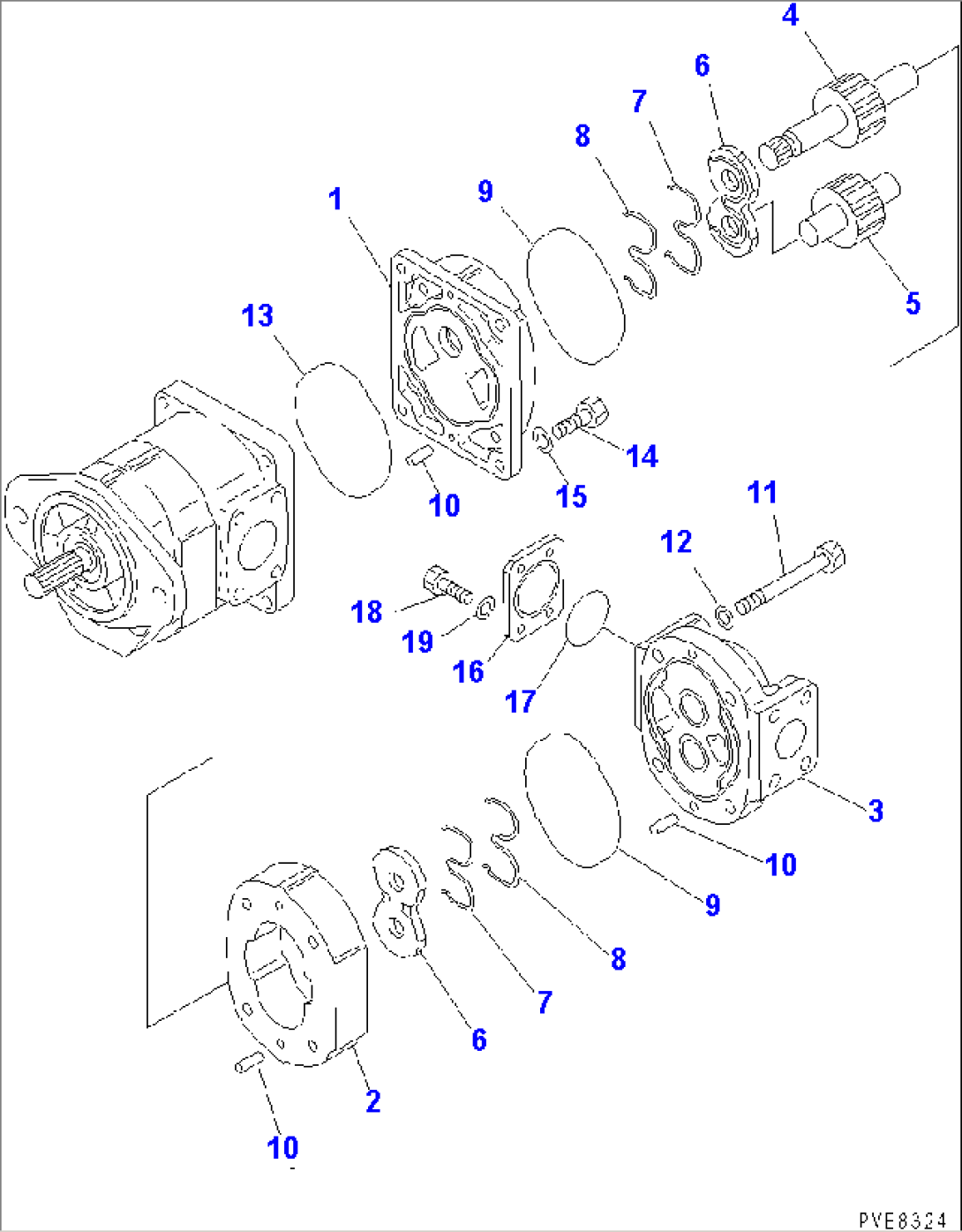 HYDRAULIC PUMP (2/2)