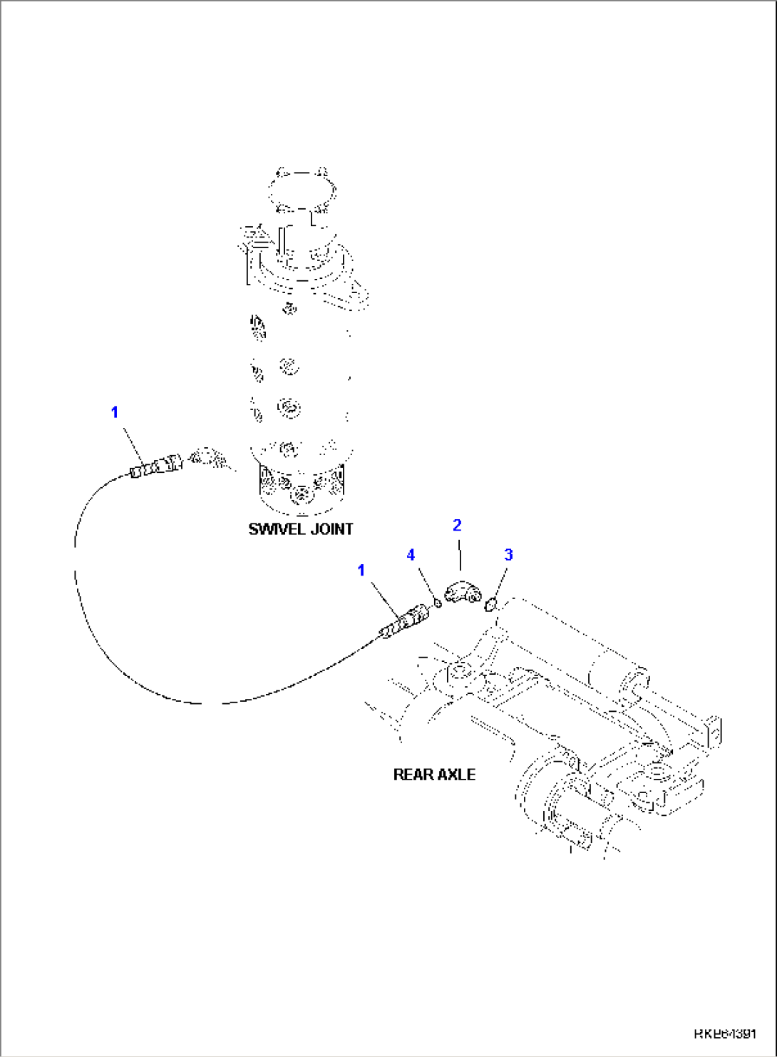 BRAKE CIRCUIT, LOWER LINE (2/2)