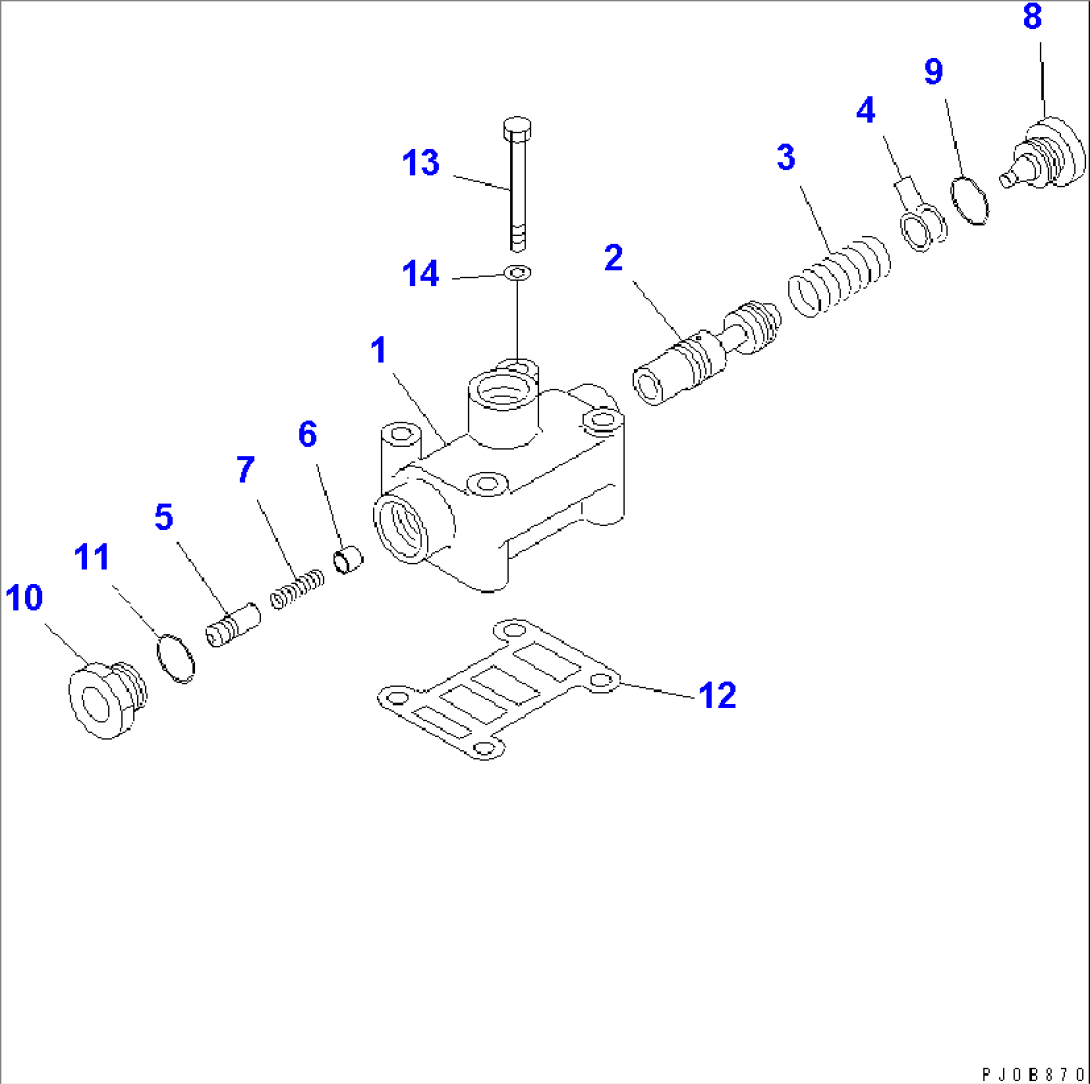 CLUTCH AND BRAKE (VALVE) (3/3)(#3034-4000)