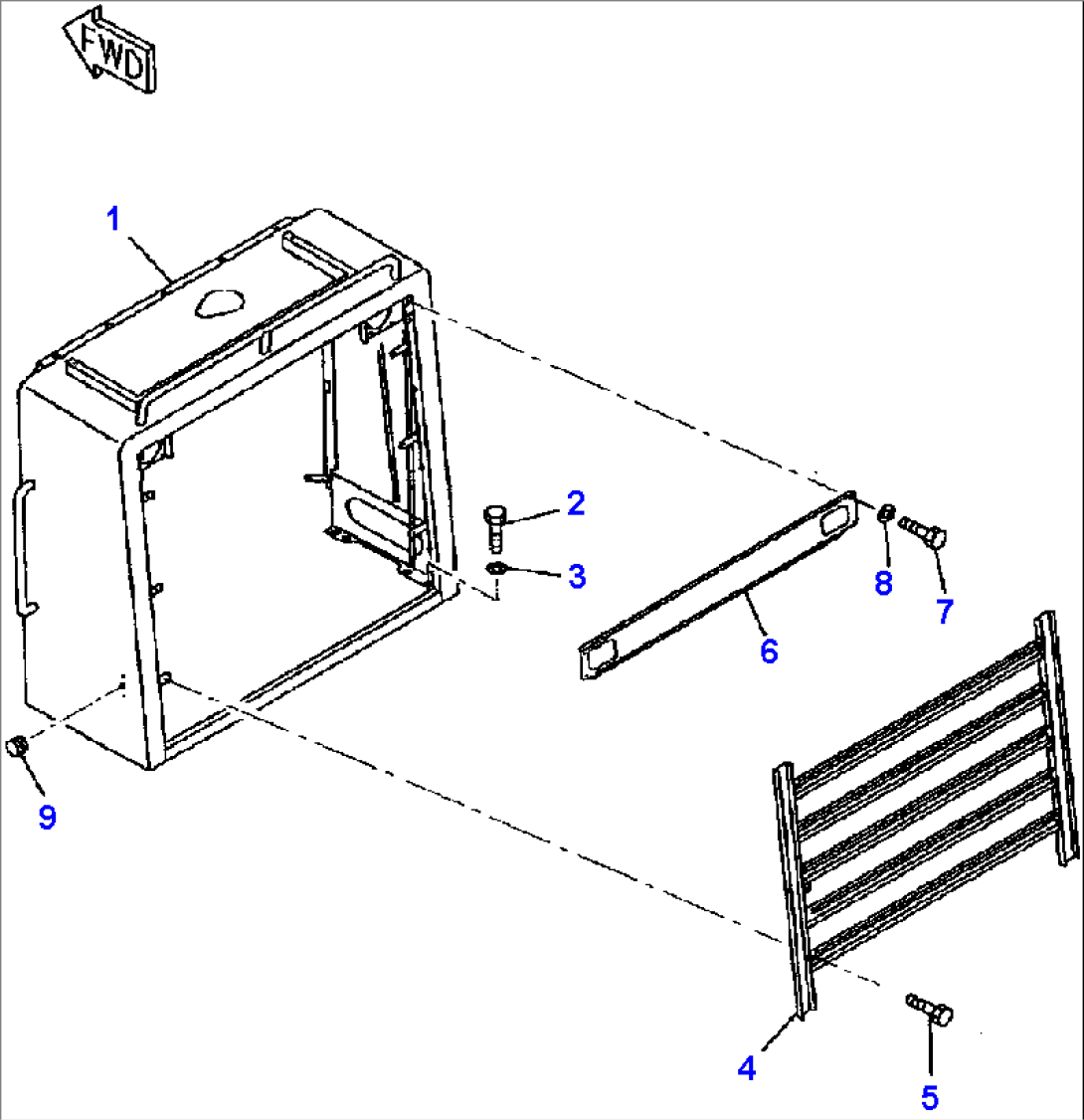 FIG NO. 5201 RADIATOR GUARD