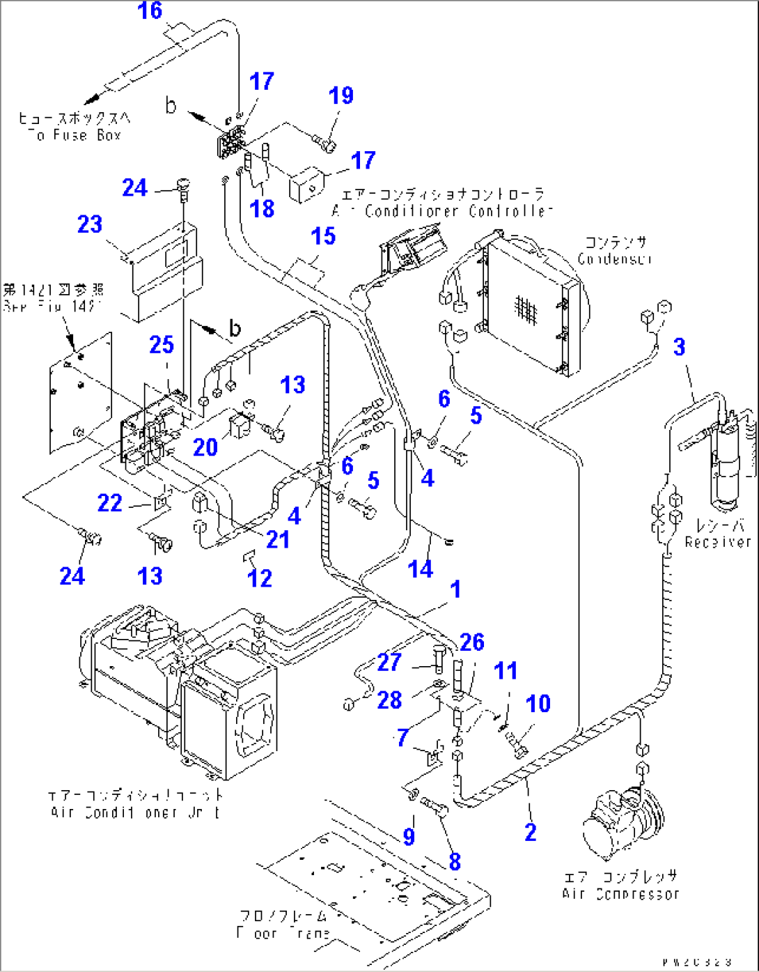 AIR CONDITIONER (8/12) (ELECTRLCAL PARTS)(#10247-)