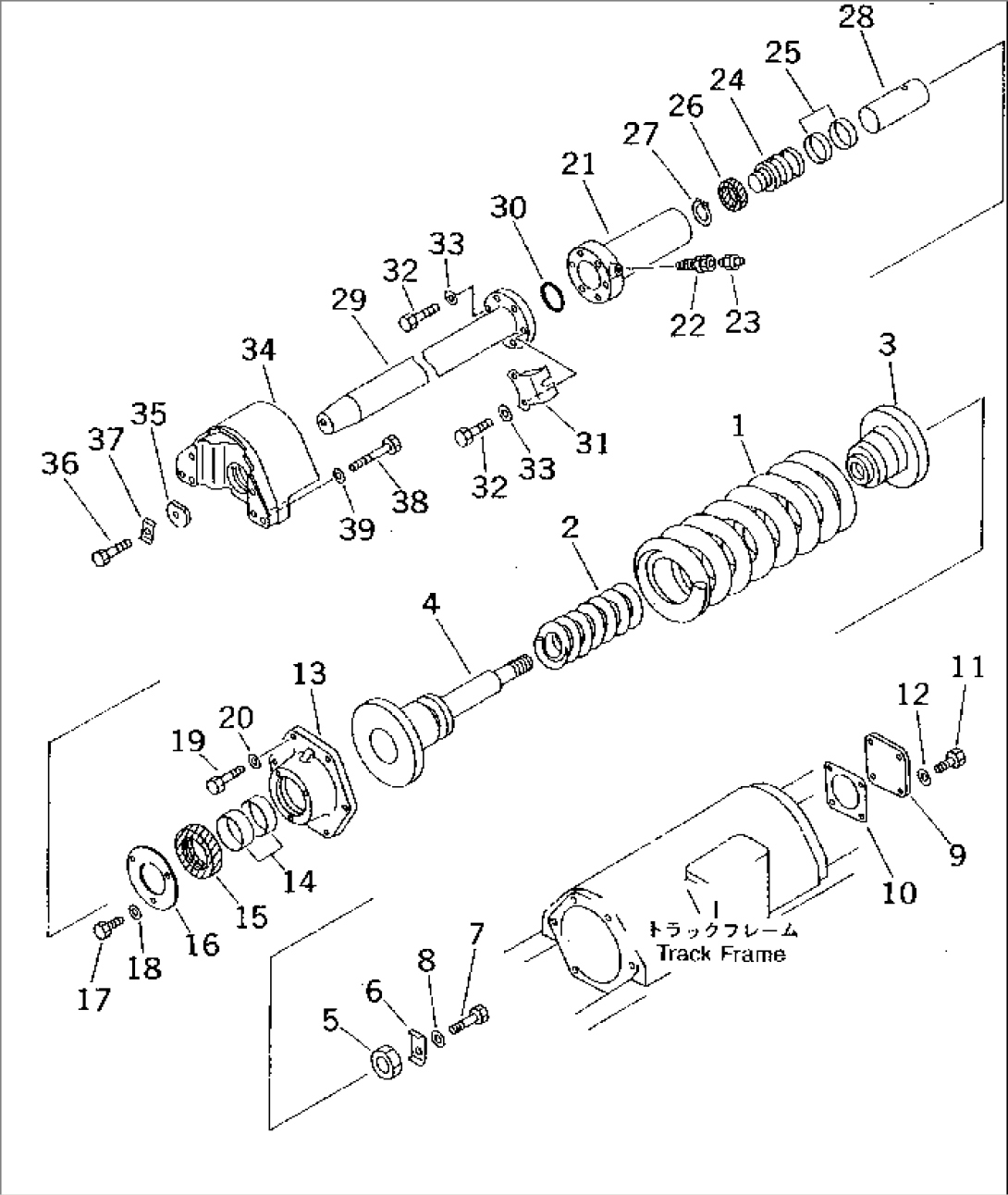 RECOIL SPRING (REINFORCED TYPE)(#81261-)