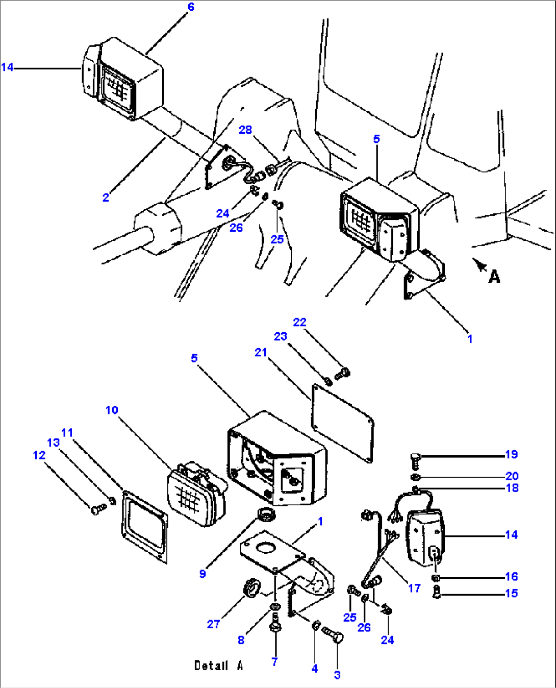 ELECTRICAL SYSTEM FRONT LIGHTS