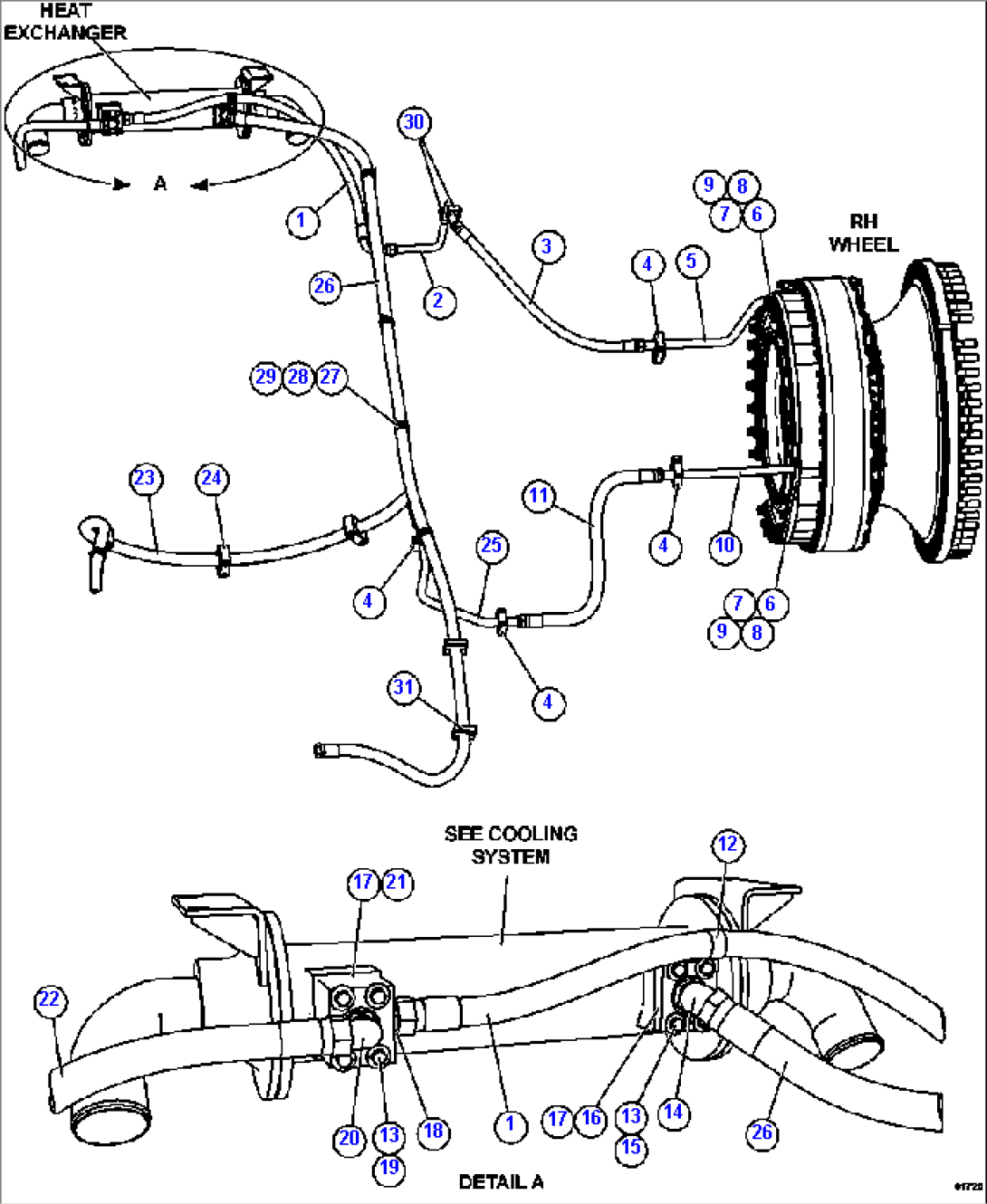 BRAKE COOLING PIPING 2/3