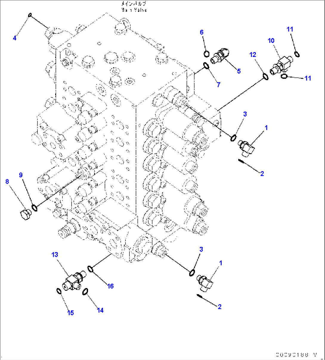 Control Valve, Connecting Parts (2/2) (#1118-)