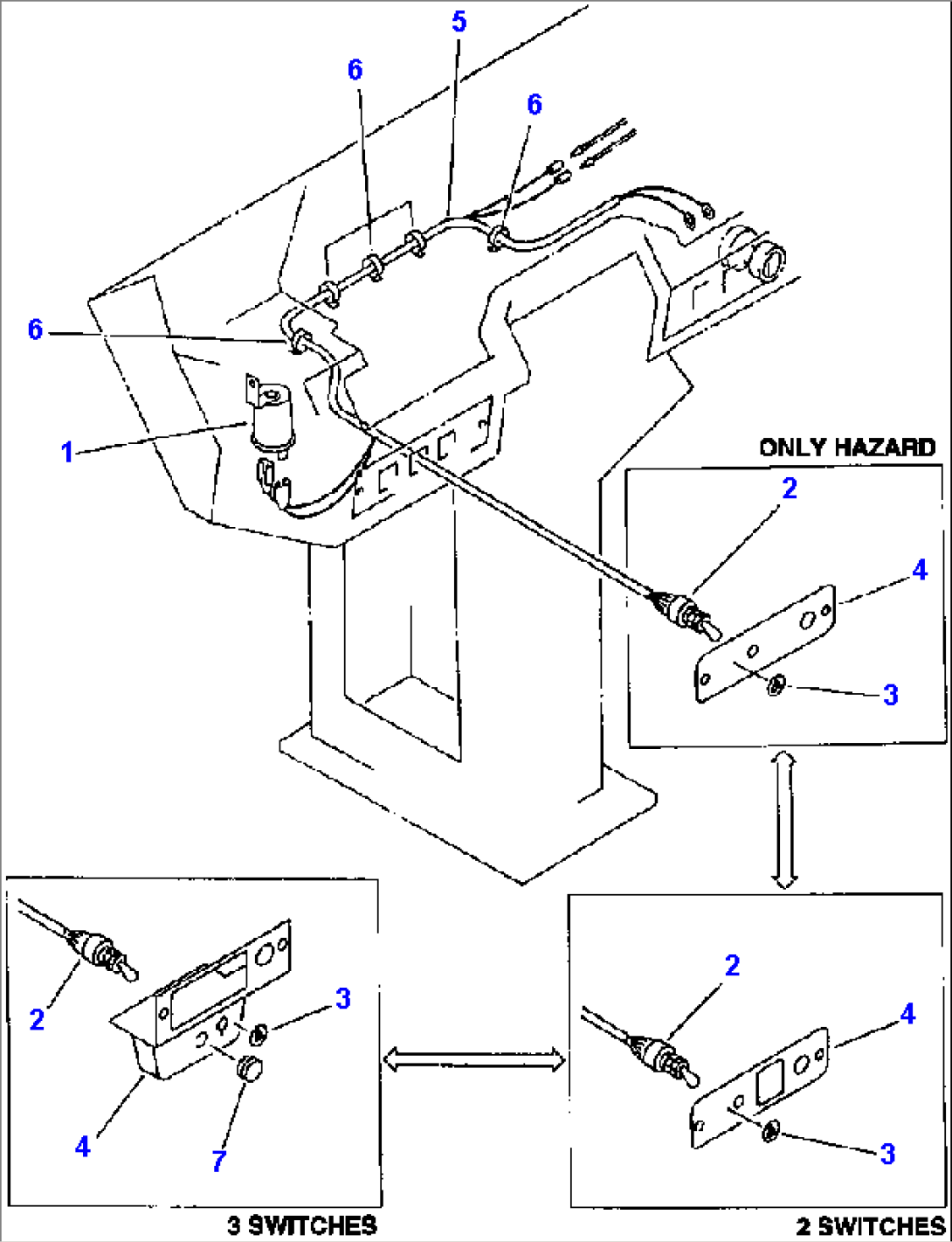 HAZARD LAMP (INSTALLATION)