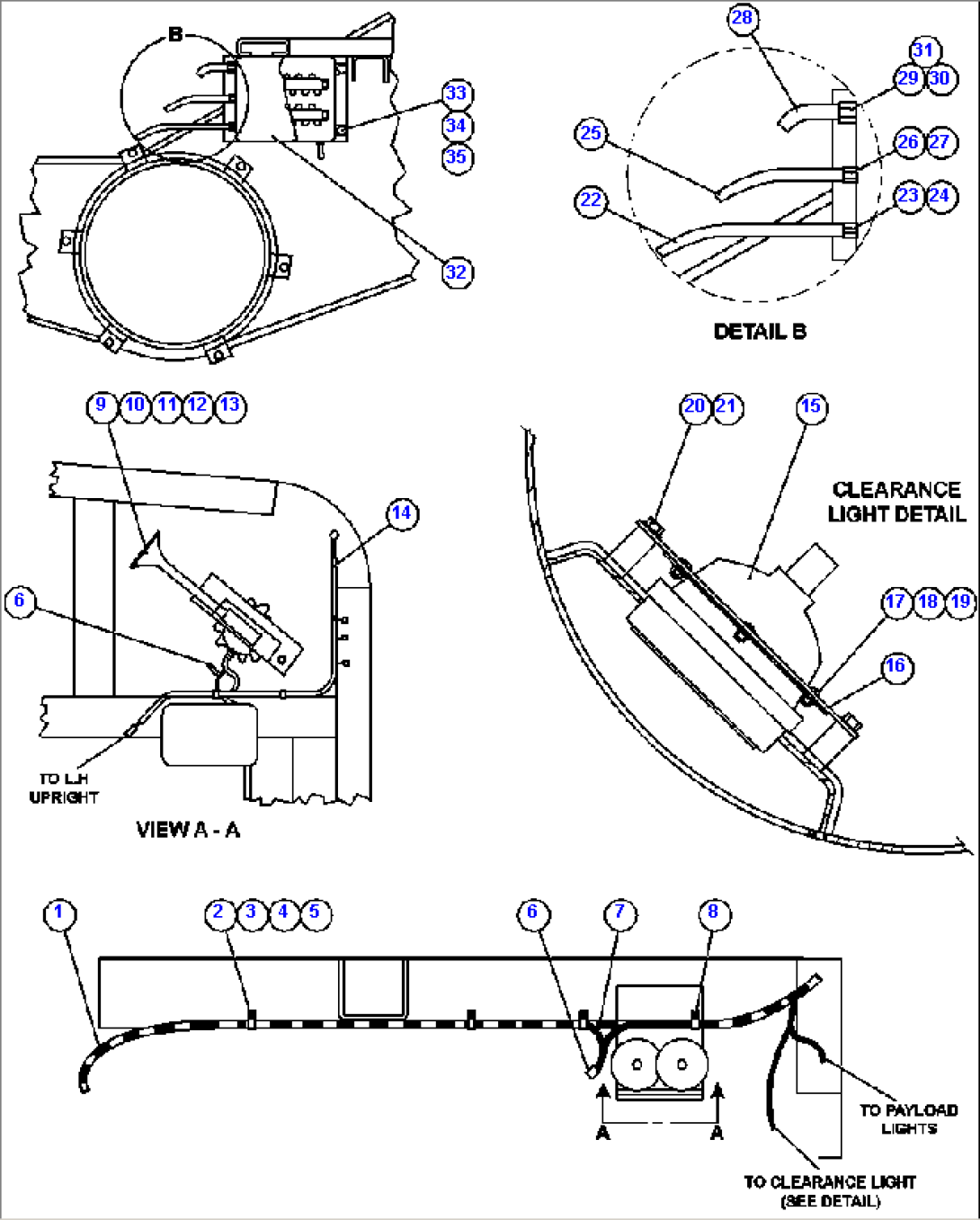 LEFT UPRIGHT ELECTRICAL GROUP