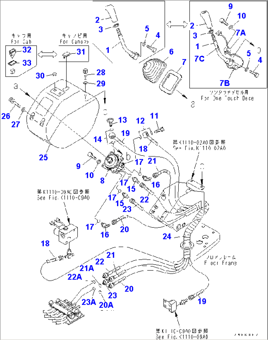 FLOOR FRAME (CONTROL L.H.)