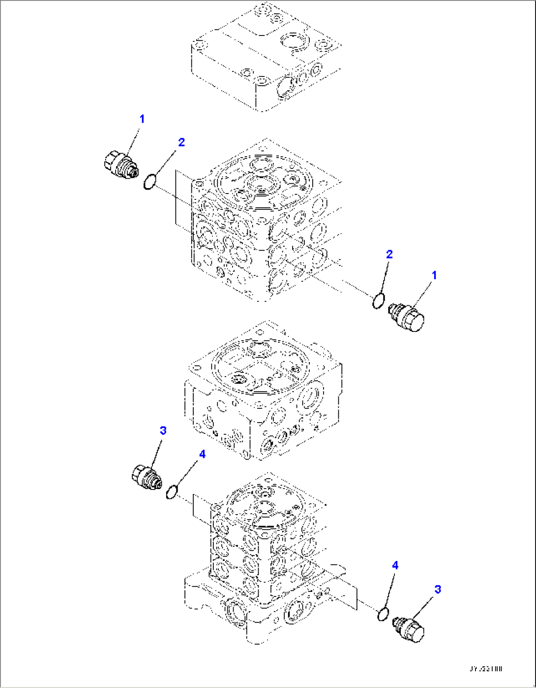 Control Valve, Inner Parts (18/26) (#30001-)
