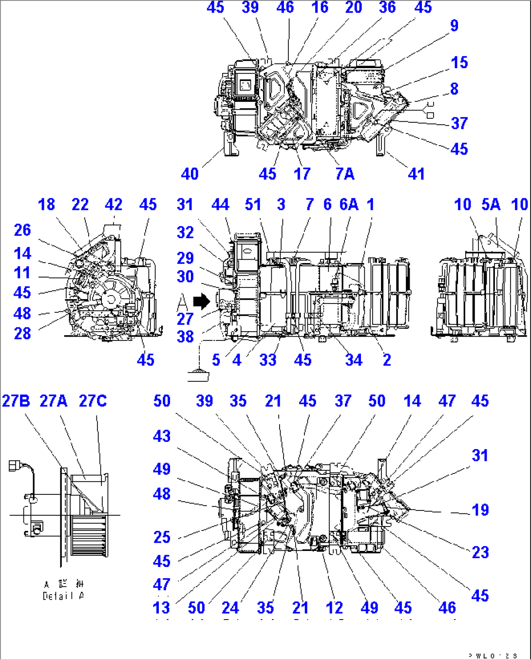 AIR CONDITIONER UNIT (FOR AIR CONDITIONER)(#57000-)