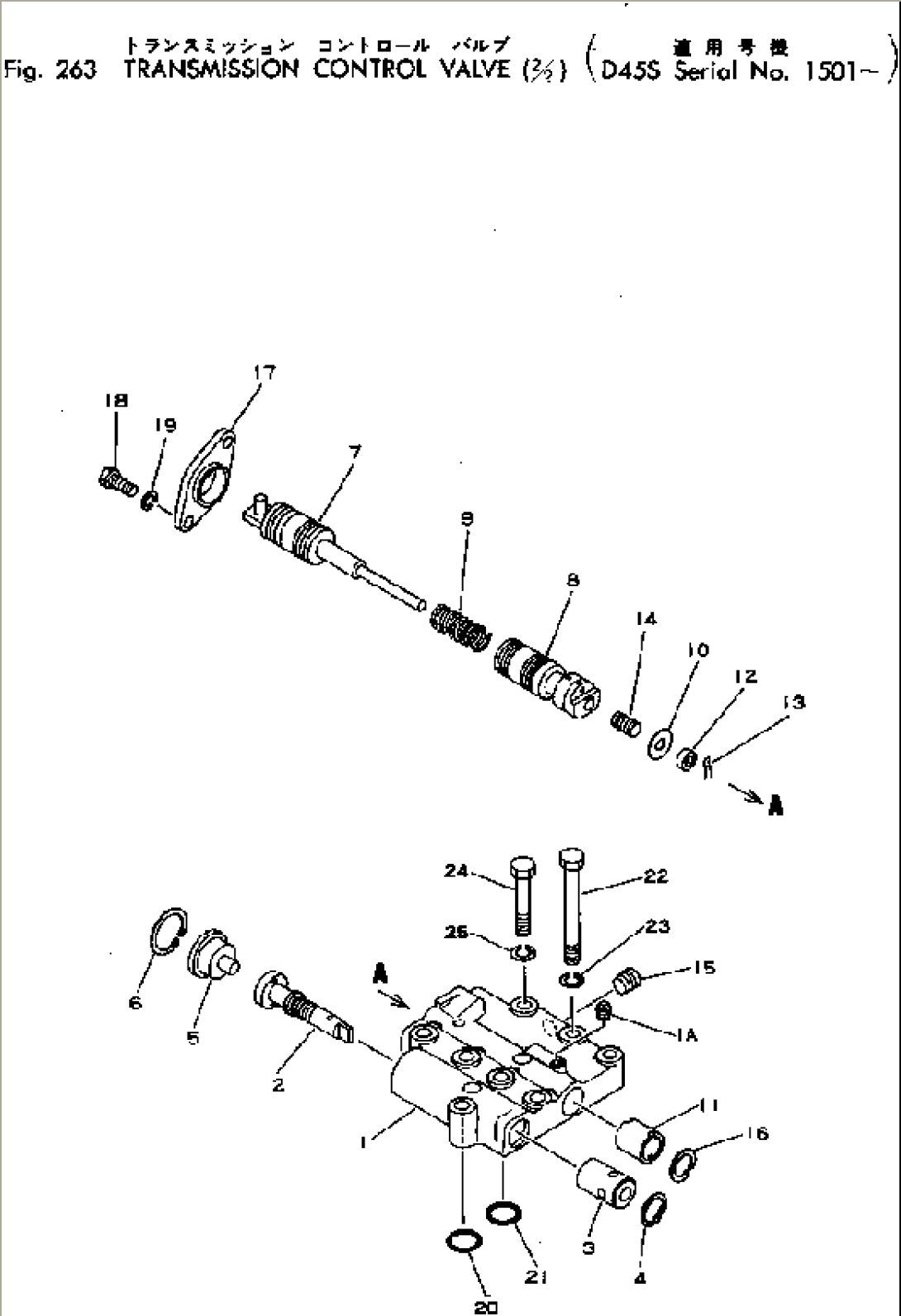 TRANSMISSION CONTROL VALVE (2/2)