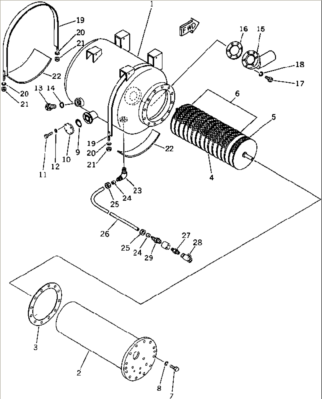 RECEIVER TANK