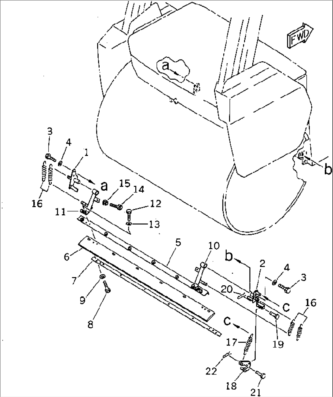 REAR SCRAPER (2/2)(#10024-)