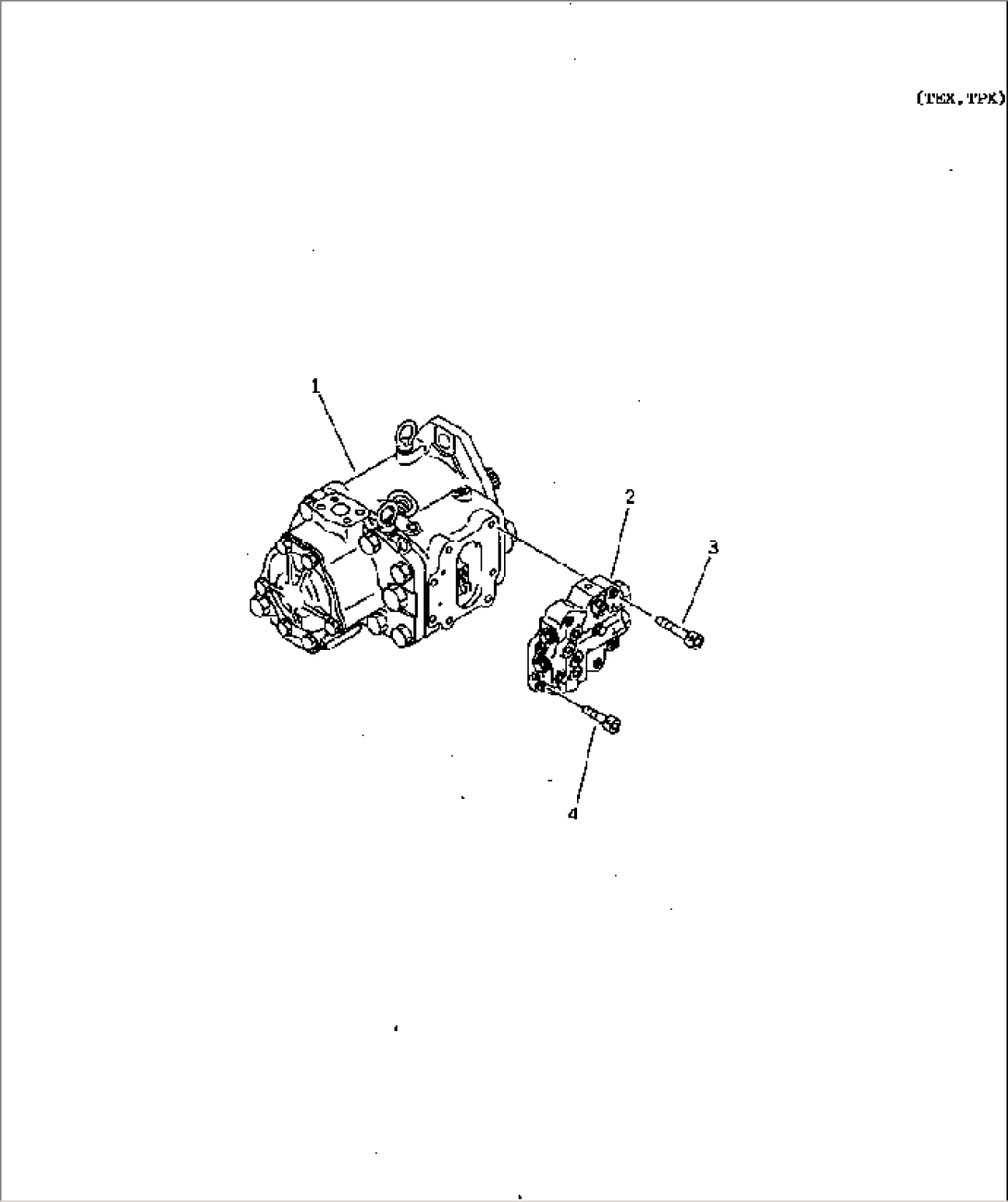 HYDRAULIC PUMP (1/4)