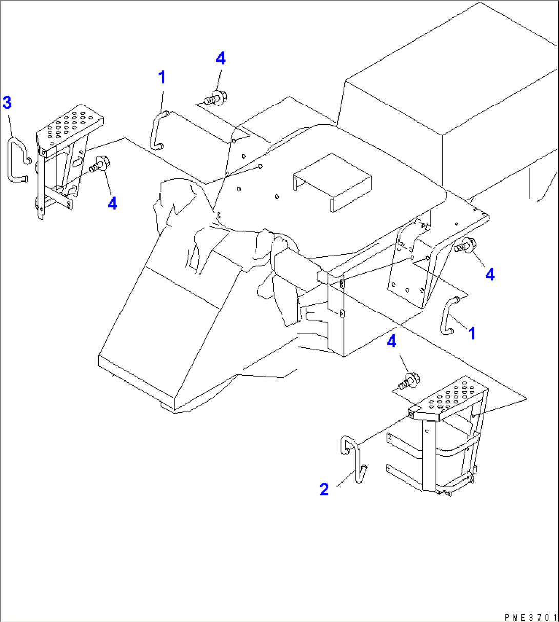 HAND RAIL (WITH CAB)